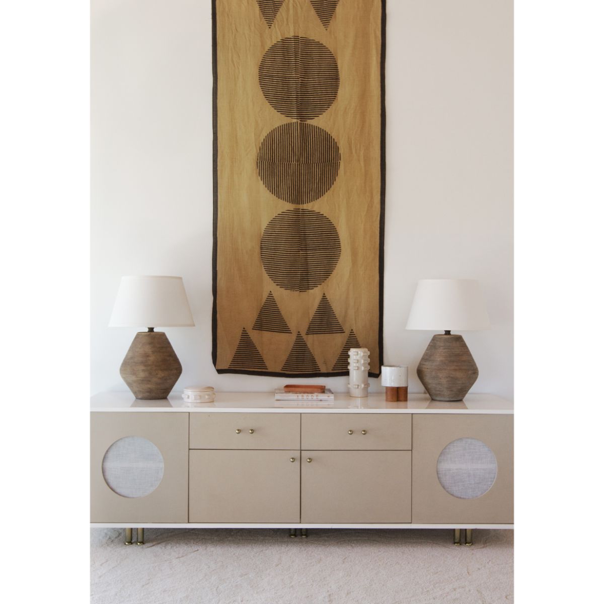 Calabria Table Lamp Reggio Finish - Bees Lighting