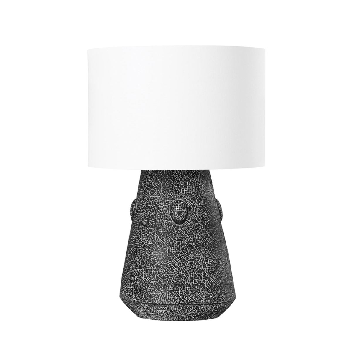 Silas Table Lamp Ceramic Robins Egg Blue Finish - Bees Lighting