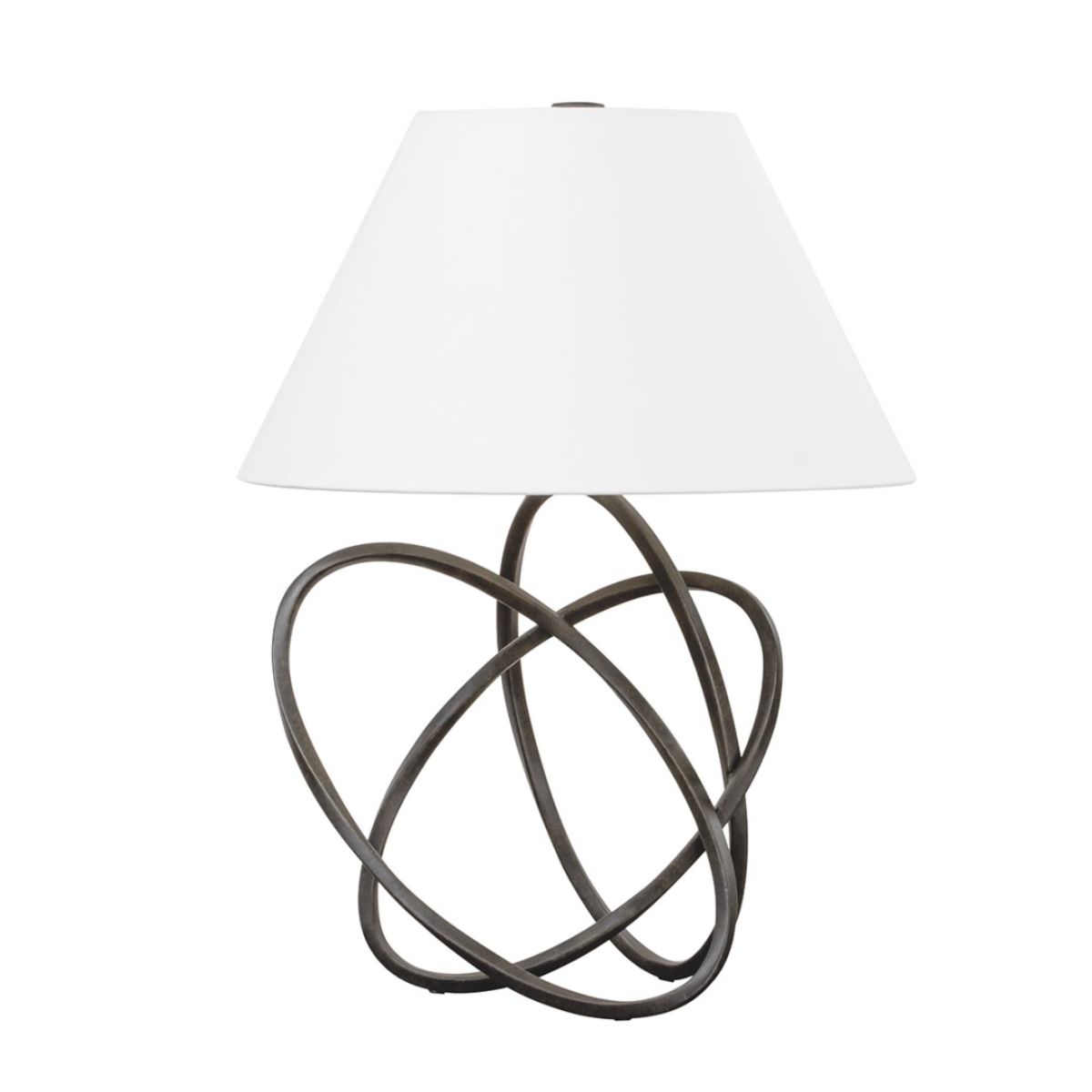 Miles Table Lamp French Iron Finish