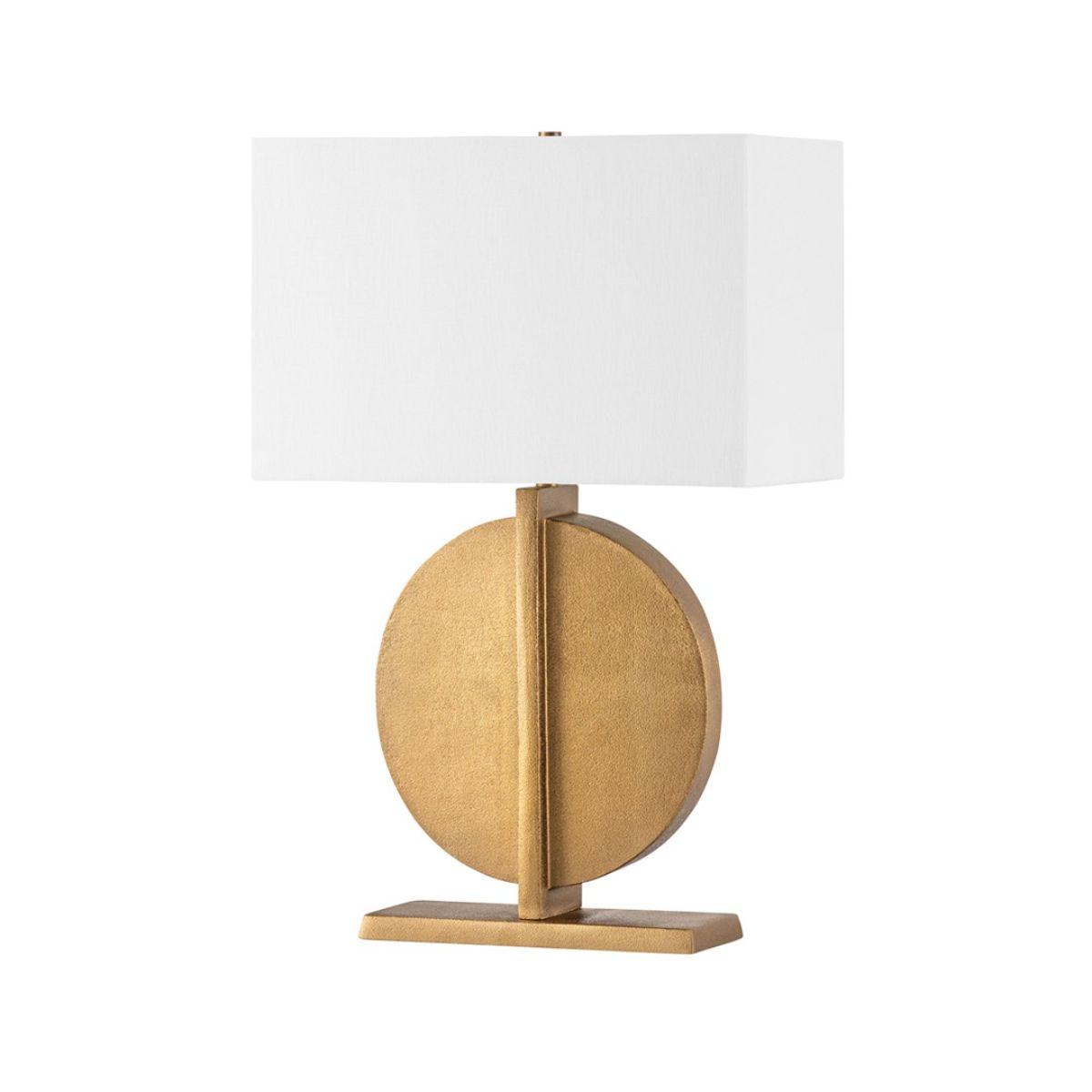 Colma Table Lamp Patina Brass Finish