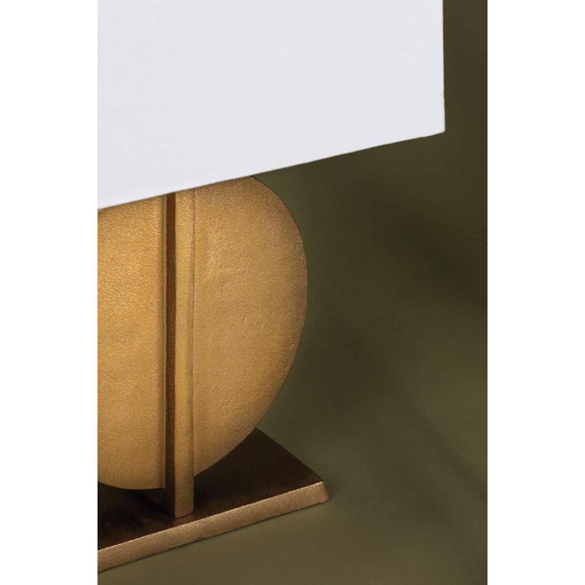 Colma Table Lamp Patina Brass Finish - Bees Lighting
