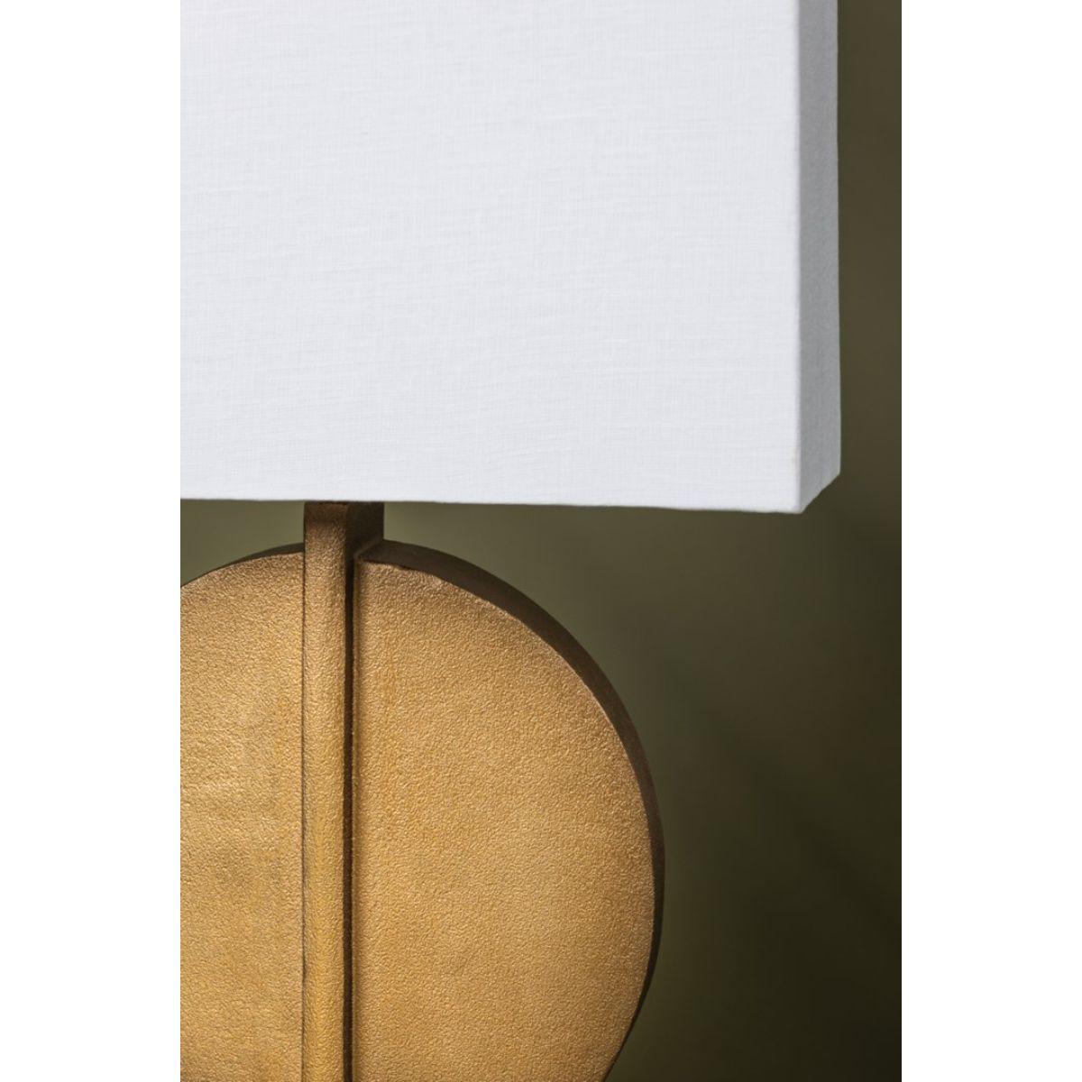 Colma Table Lamp Patina Brass Finish - Bees Lighting