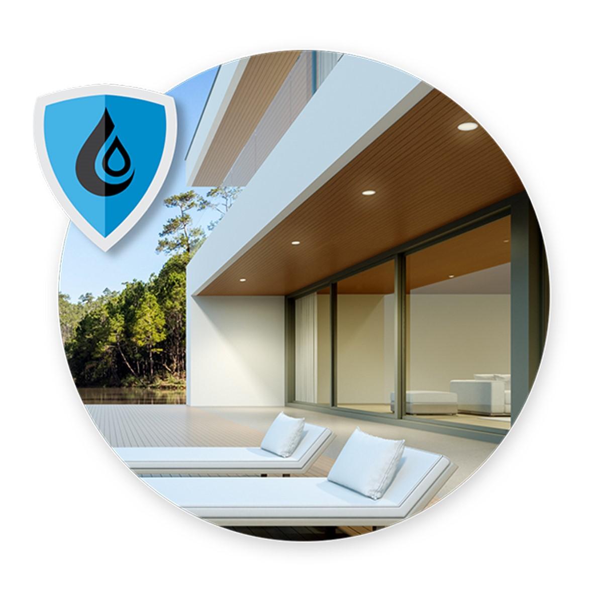 PUCKFA 4 In. LED Surface Mount Light 120V Selectable CCT White Finish - Bees Lighting