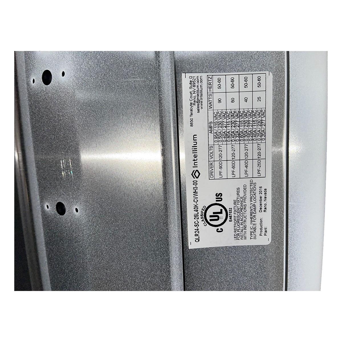 2x4 LED Troffer Retrofit, 3000 Lumens, 4000K, Center Basket - Bees Lighting
