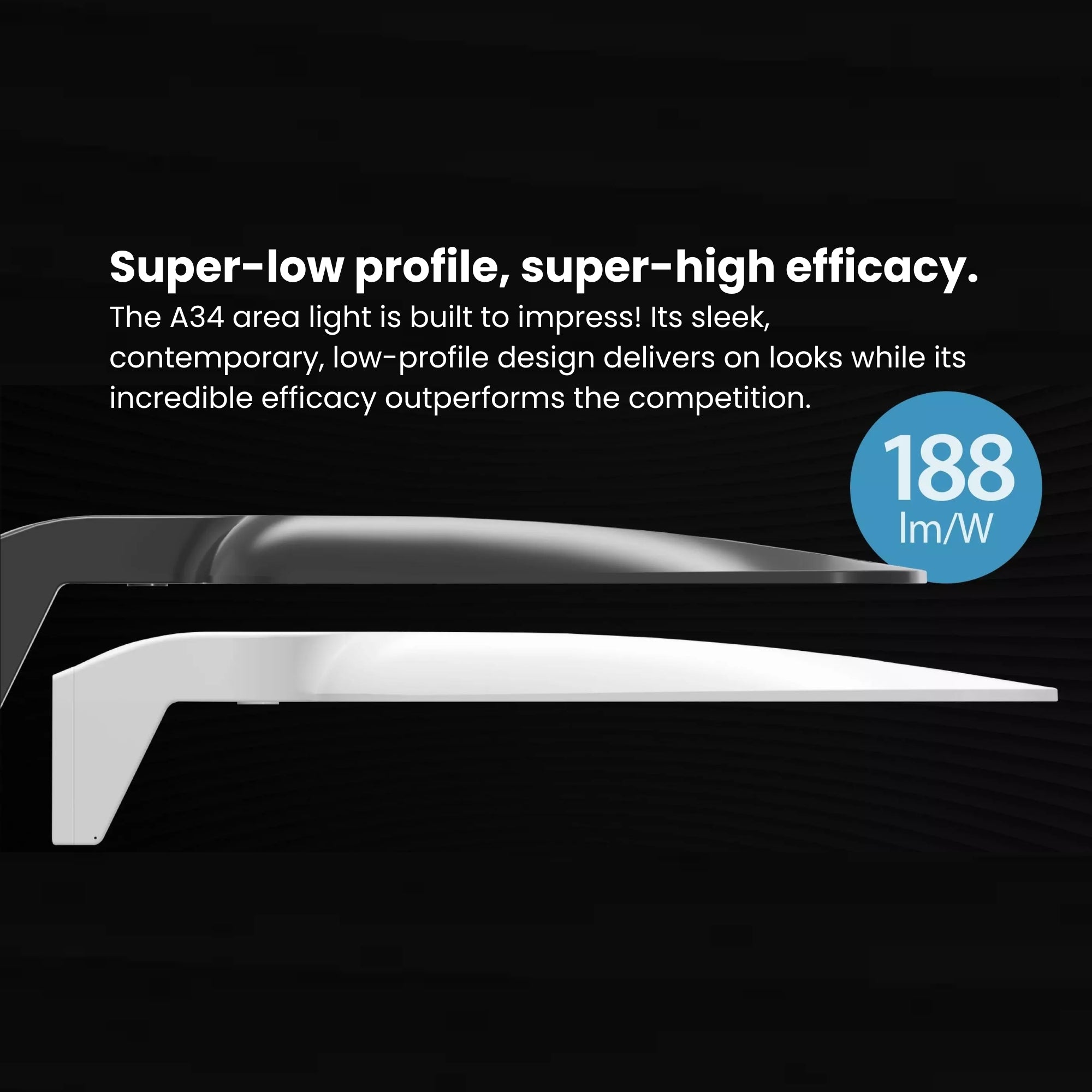 LED Pole Light, 100W, 15500 Lumens, 30K/40K/50K, 120-277V, Type III