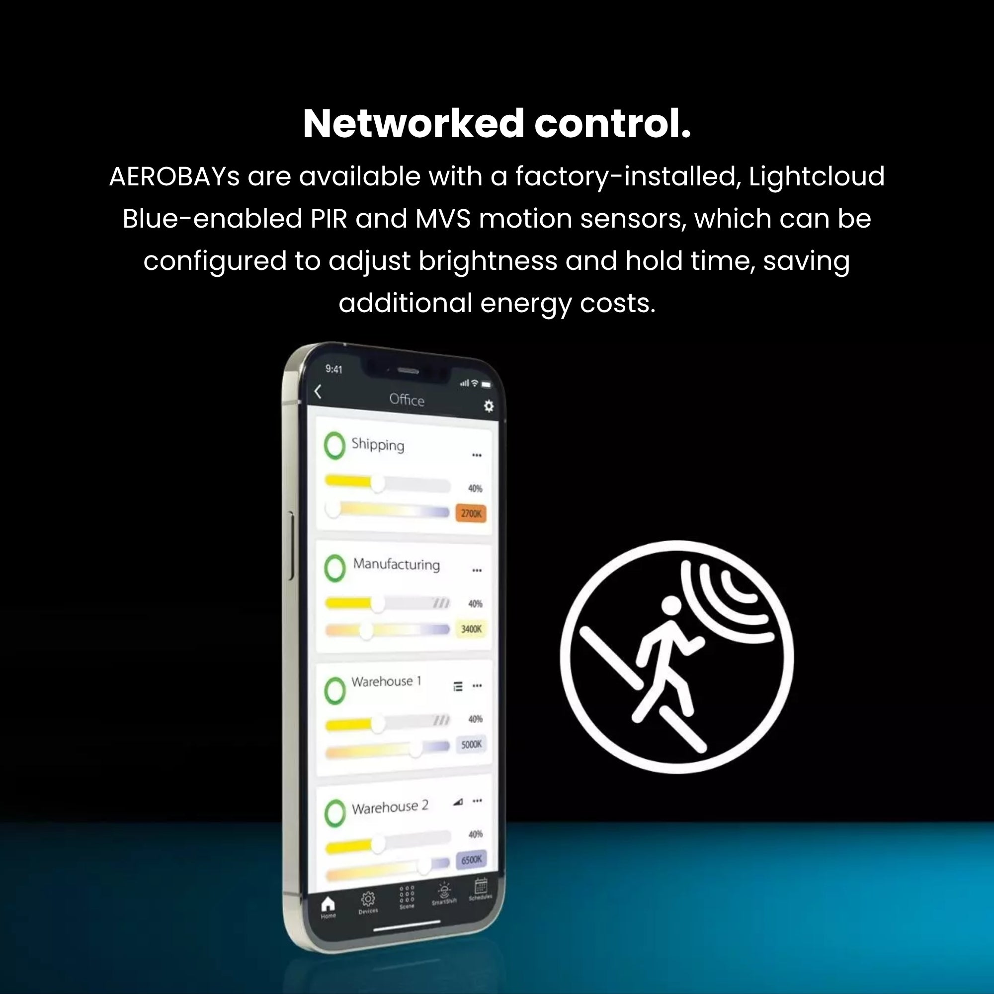 RAB Lighting - Linear High Bay LED Light, 95W, 13000lm, 4000K/5000K, 120-277V | Bees Lighting