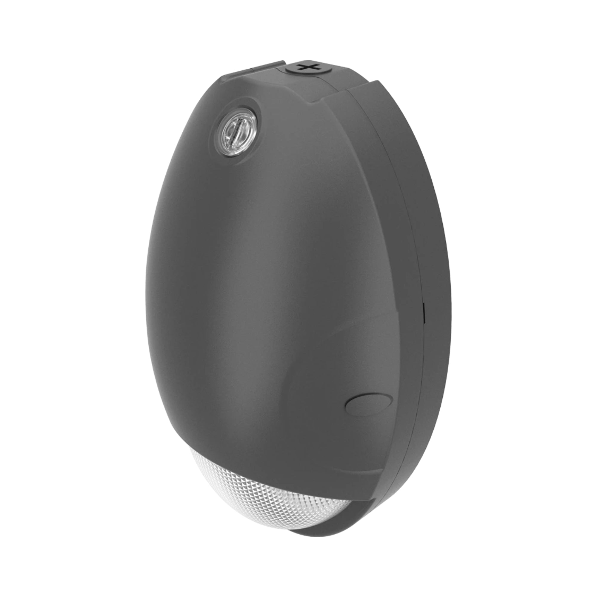 RAB DROP/E Teardrop Mini LED Wall Pack Battery Backup 1814lm 15W Selectable CCT 120-277V Bronze