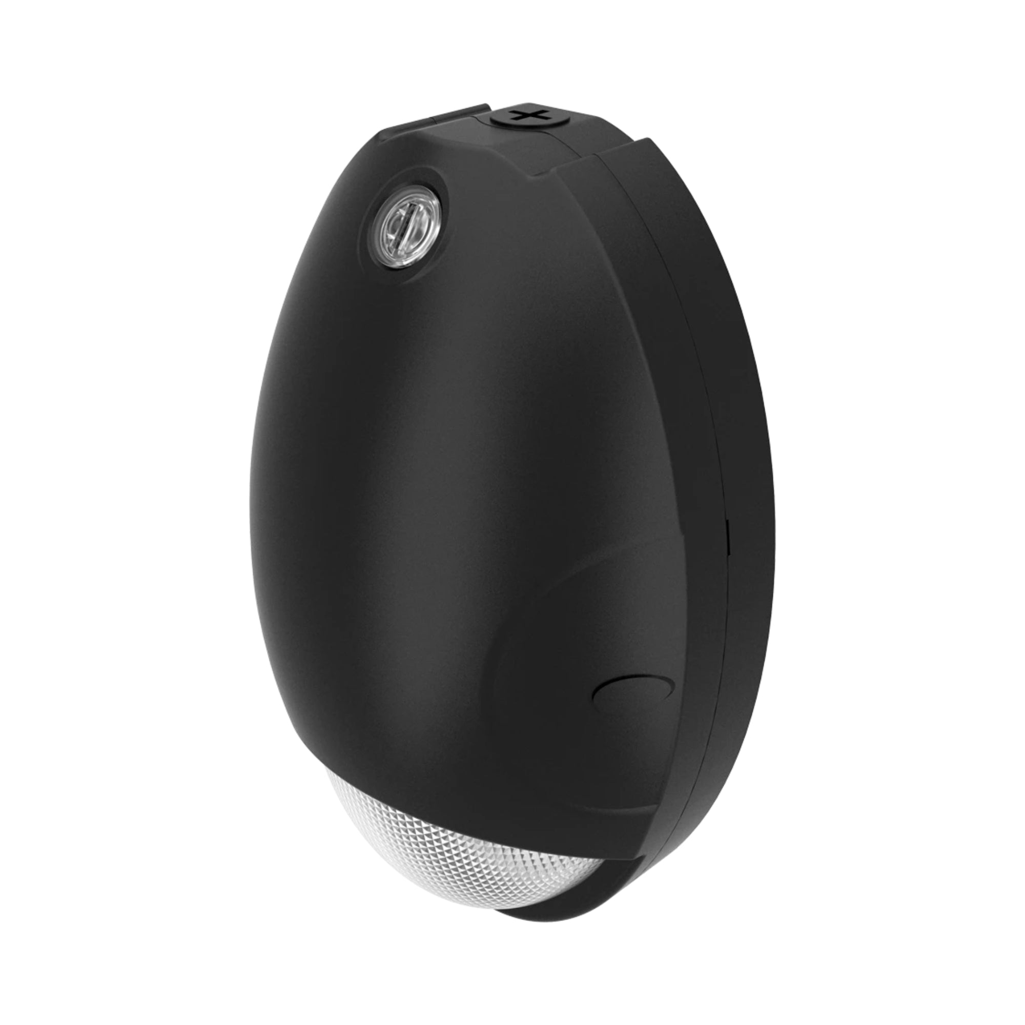 RAB DROPB Teardrop Mini LED Wall Pack 1814lm 15W Selectable CCT 120-277V Photocell Black