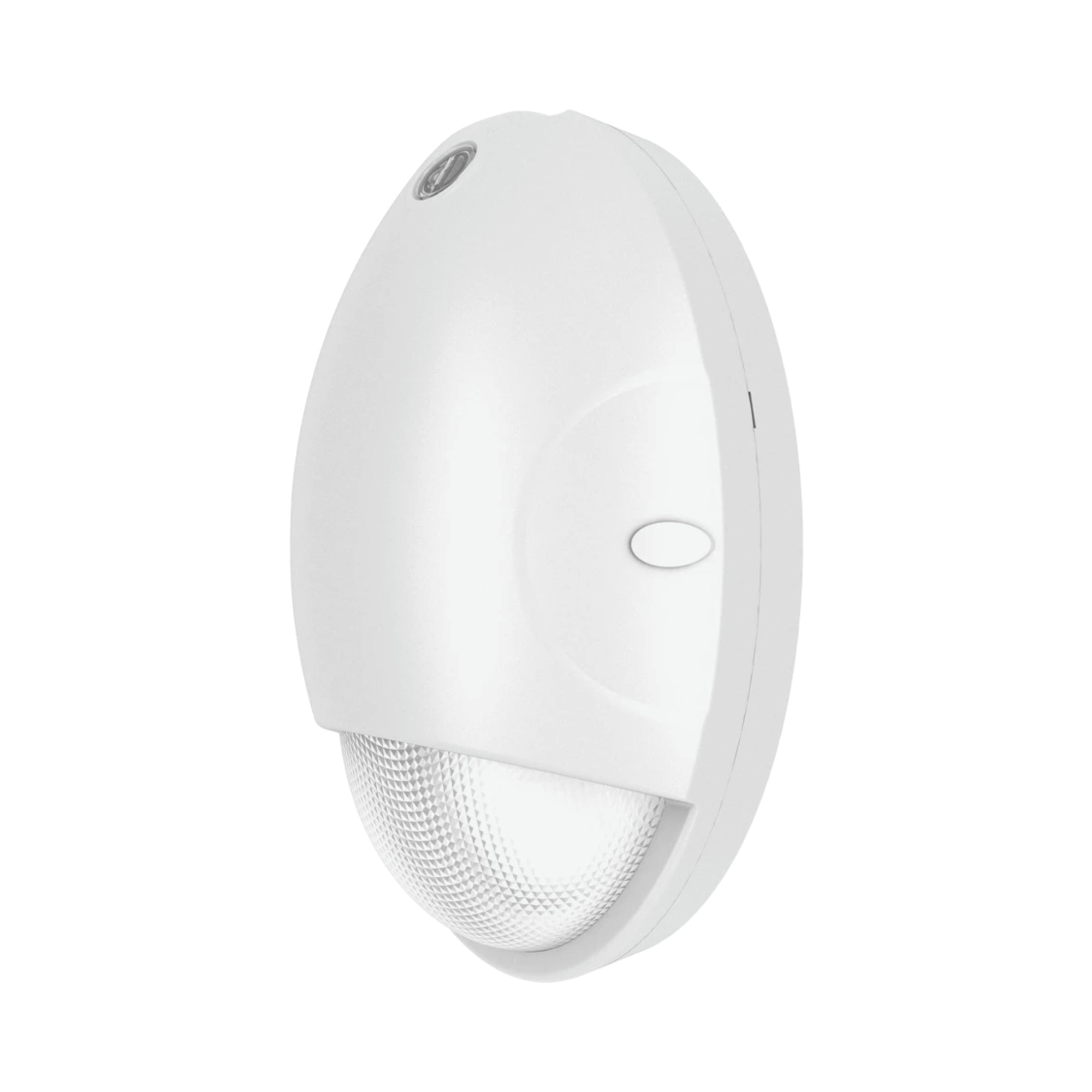 RAB DROPW/E Teardrop Mini LED Wall Pack Battery Backup 1814lm 15W Selectable CCT 120-277V White