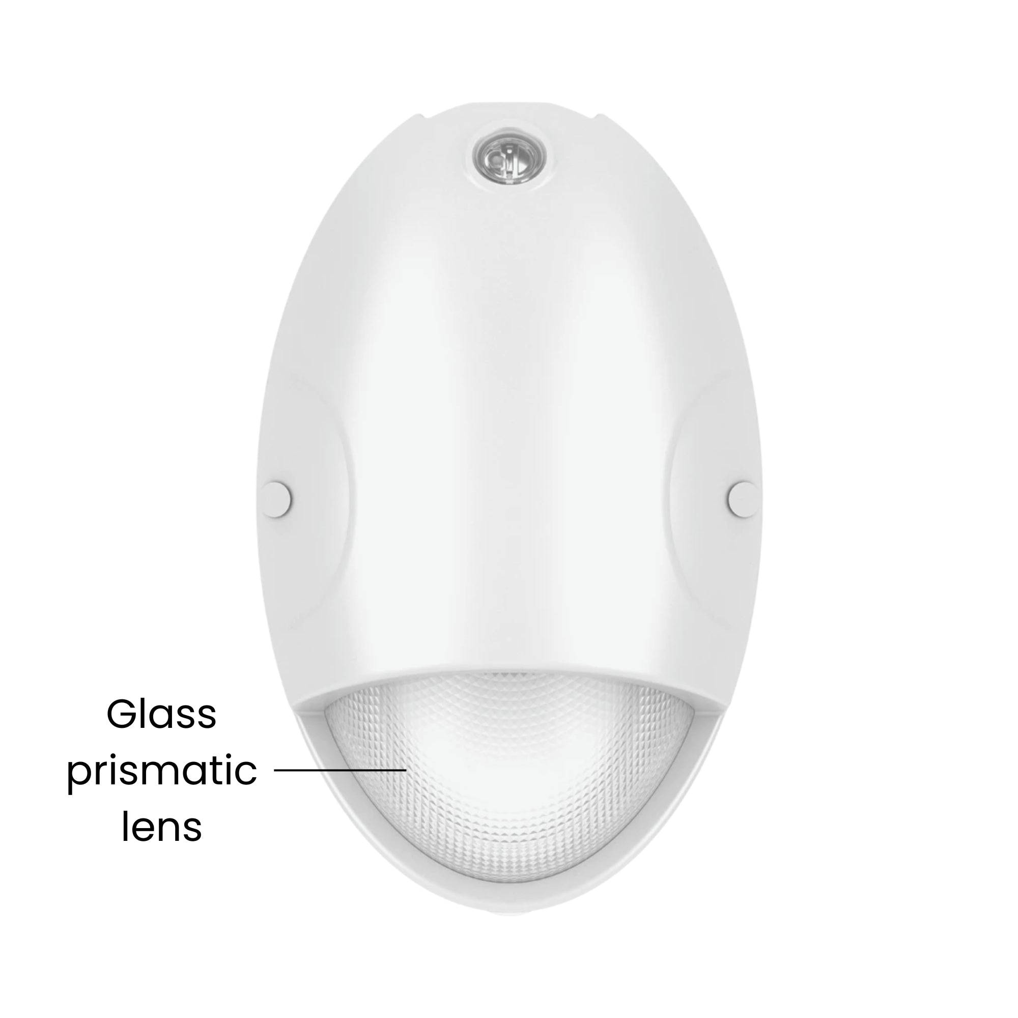 RAB DROPW/E Teardrop Mini LED Wall Pack Battery Backup 1814lm 15W Selectable CCT 120-277V White
