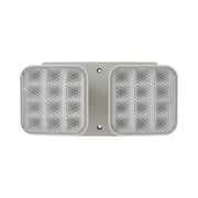 RAB EREMOTE Remote Emergency Light 180lm Square Heads Host Battery Backup 3.6-15V DC Wall Mount White