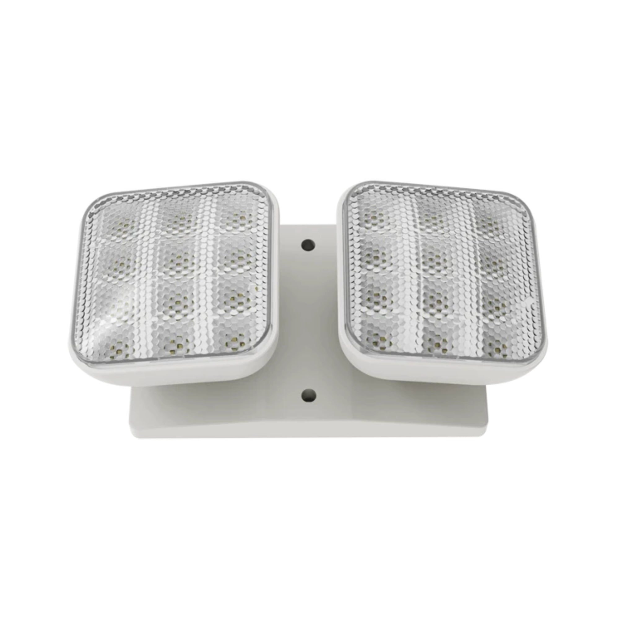 RAB EREMOTE Remote Emergency Light 180lm Square Heads Host Battery Backup 3.6-15V DC Wall Mount White