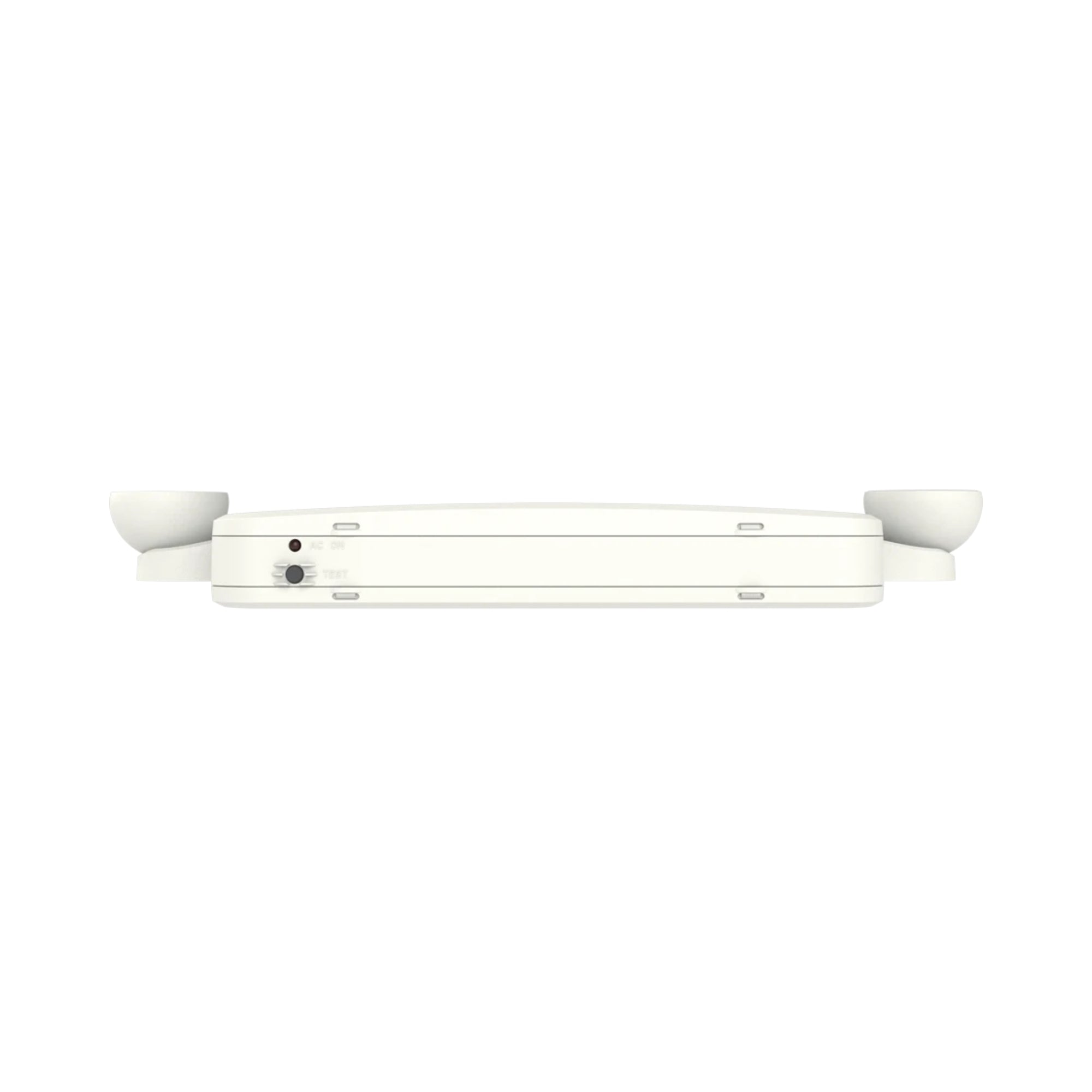 LED Combo Exit Sign, Single/Double Face, Red/Green Letters, White - Bees Lighting