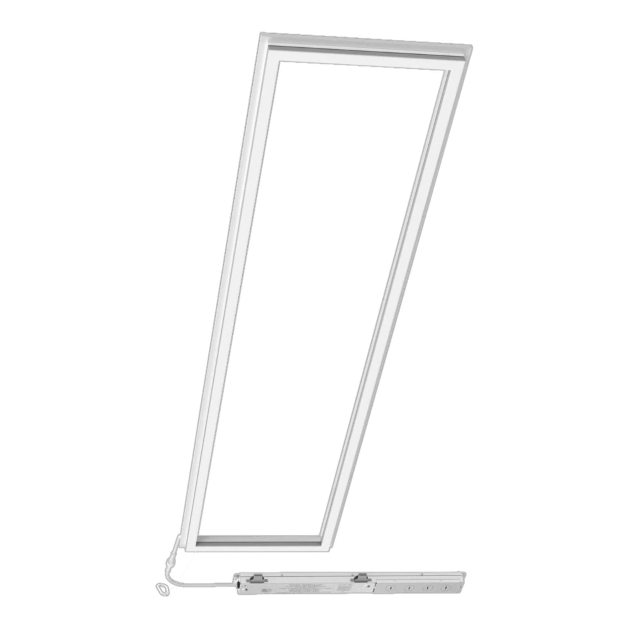 RAB FR1X4 1x4 LED Frame Light 4994 Lumens 40W Selectable Selectable CCT 120-277V Recessed T-Grid White
