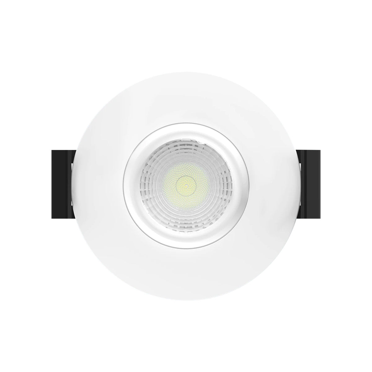 2" Gimbal Canless LED Downlight, 400lm, Selectable 2700K to 5000K, 38º Spot, Smooth Trim