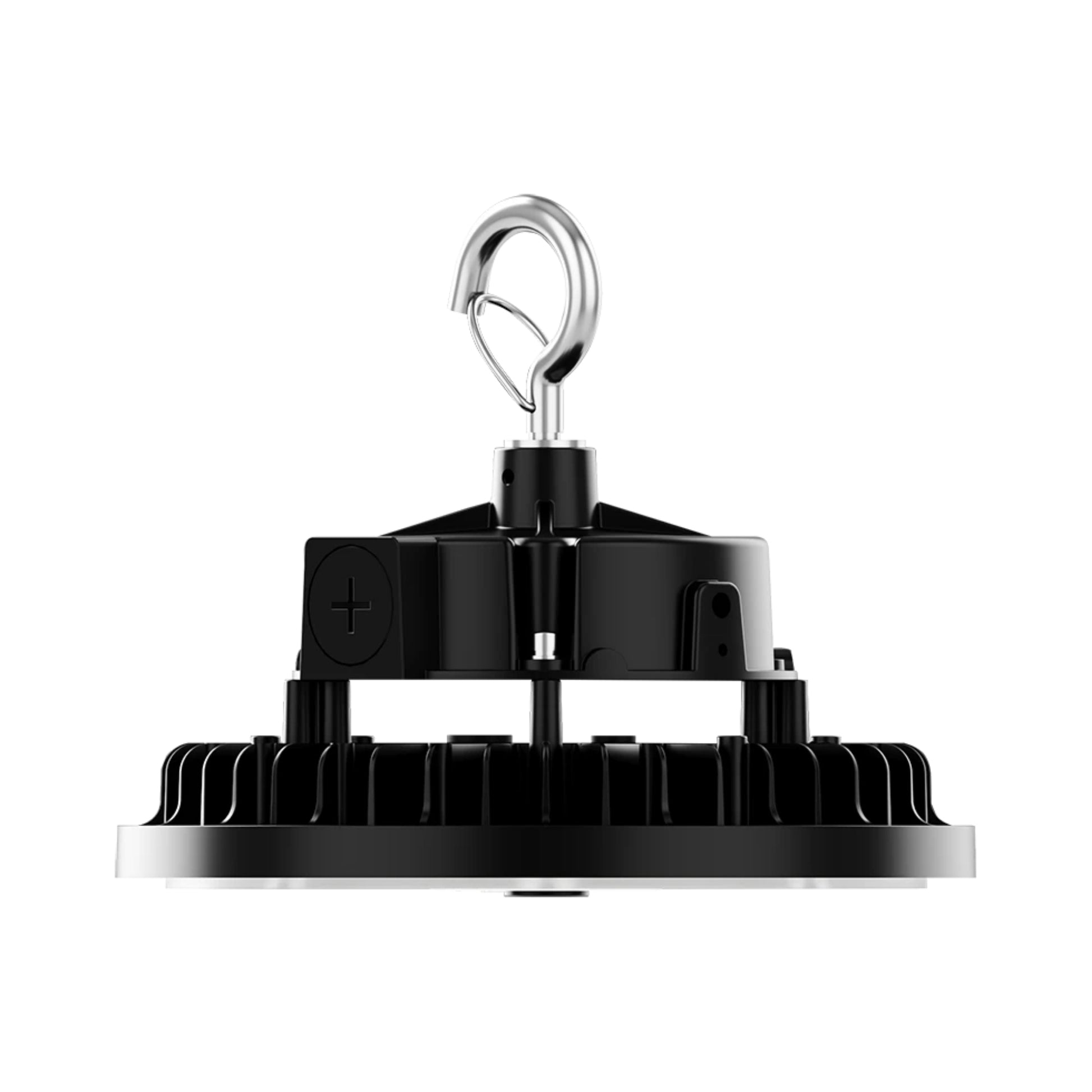 RAB Lighting - RAB H15B UFO High Bay, 150W, 23000 Lumens, 30K/40K/50K, 120-277V, Black | Bees Lighting