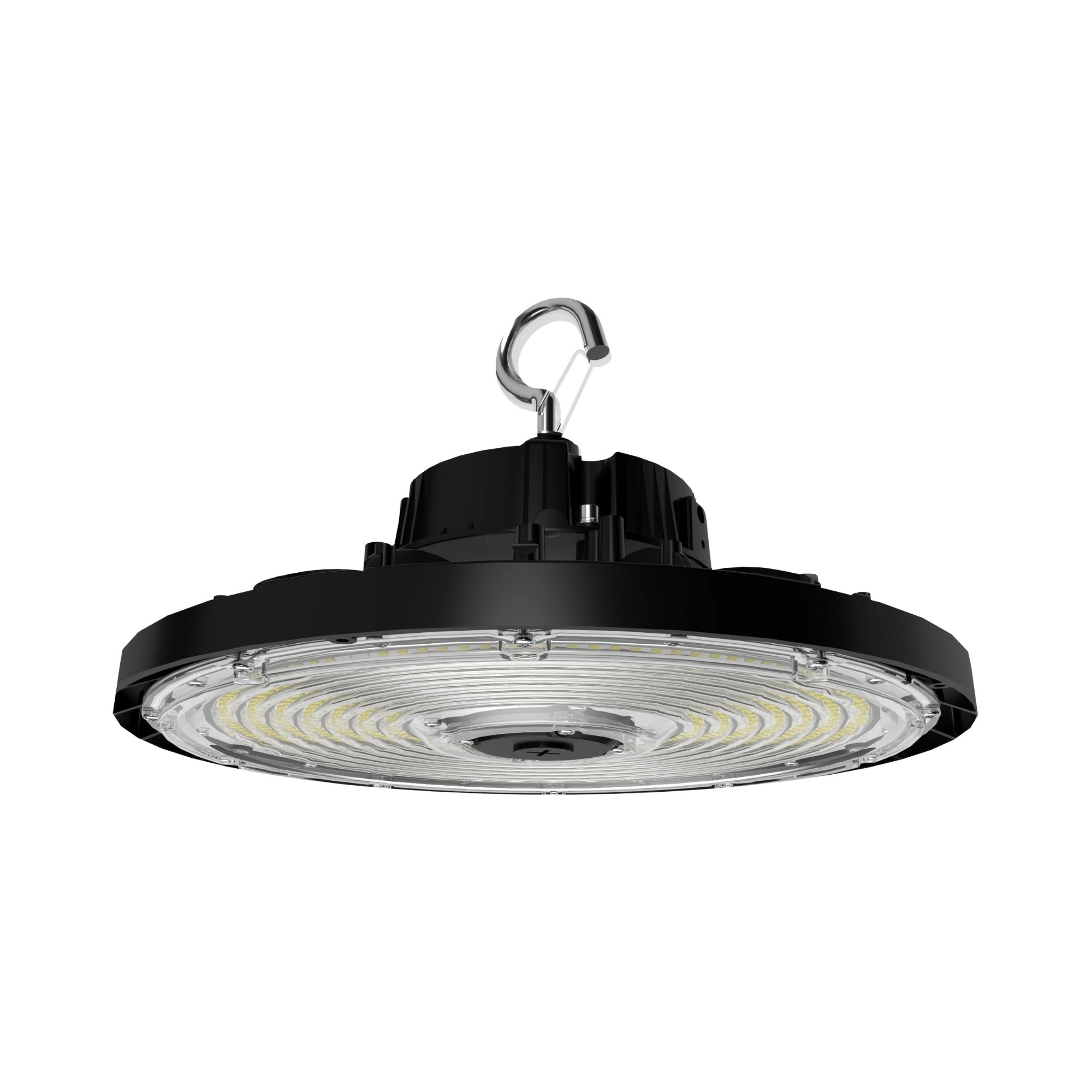 High Bay UFO LED Light, 37000 Lumens, 240W, 30K/40K/50K, 120/277V, Black