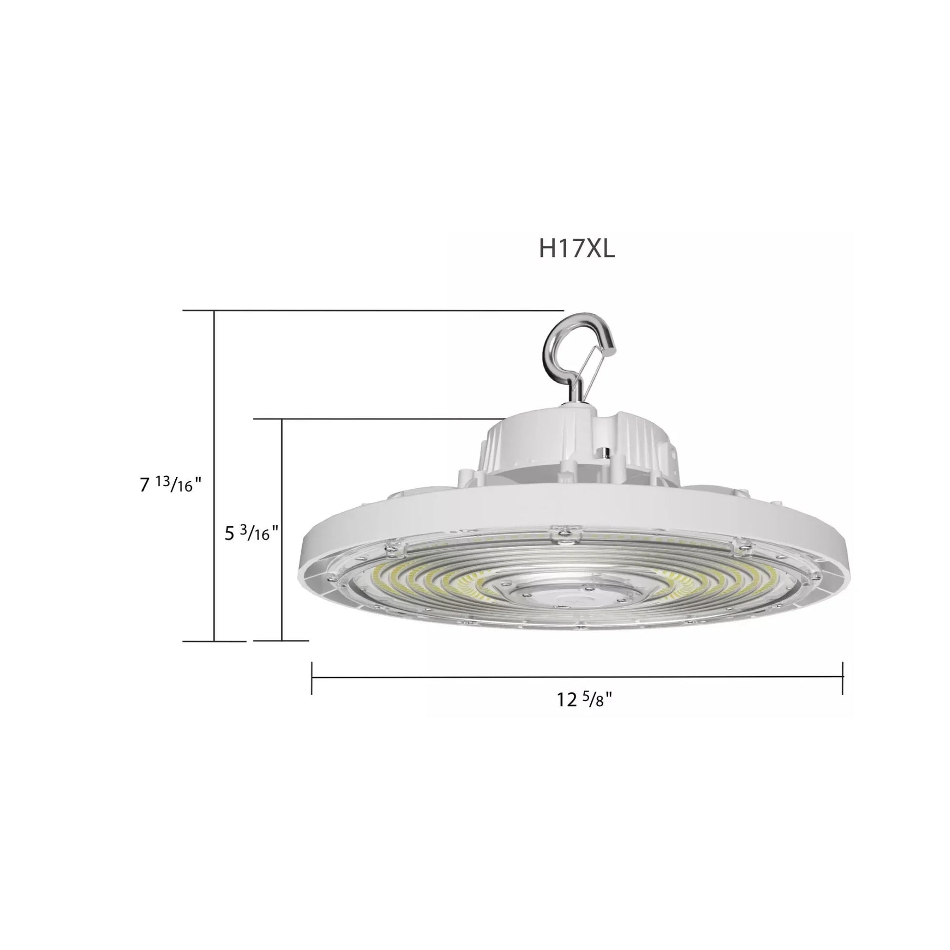 RAB Lighting - High Bay UFO LED Light, 37000 Lumens, 240W, 30K/40K/50K, 120/277V, White | Bees Lighting
