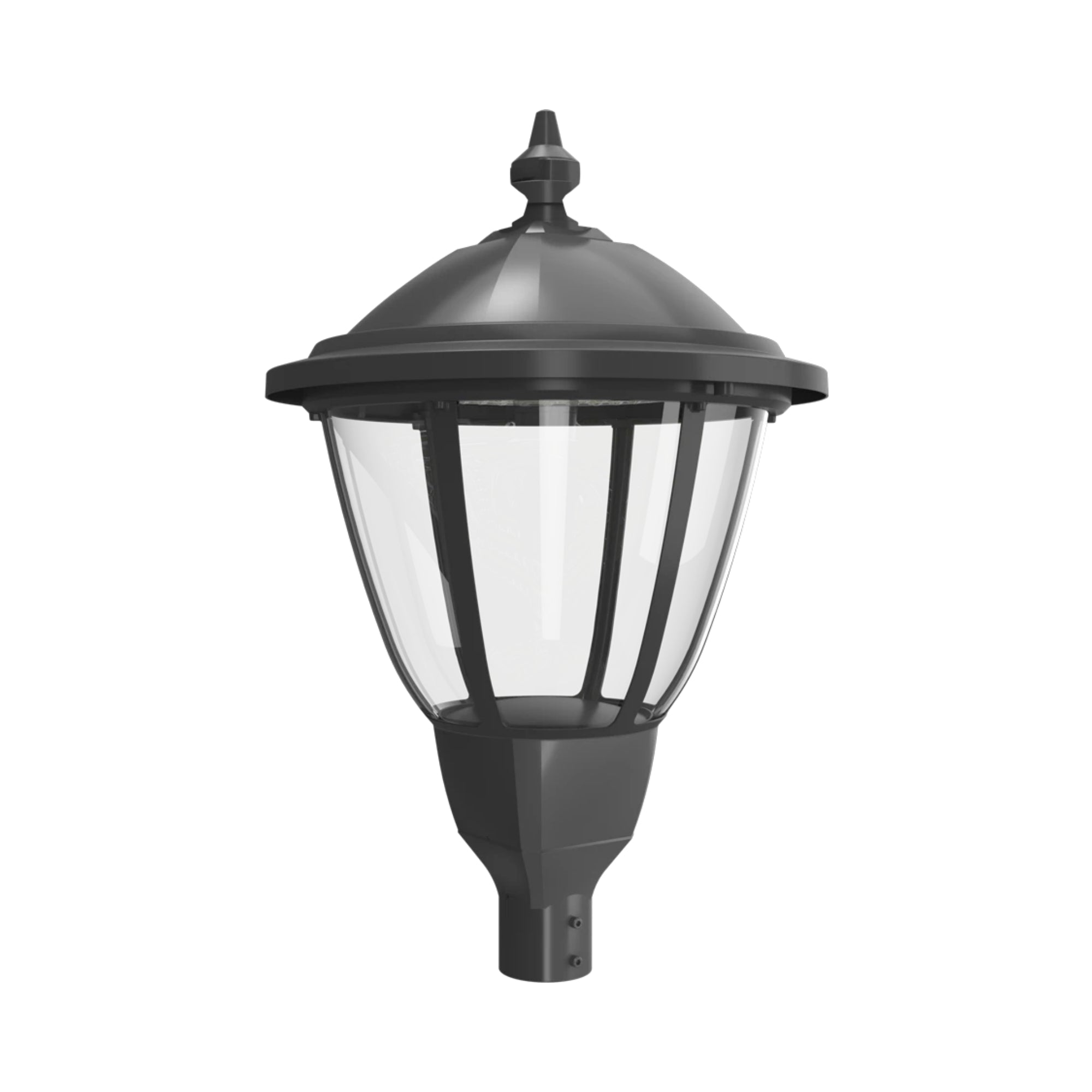 RAB HTG-R Heritage Round LED Post Top Lantern, 120W, Bronze