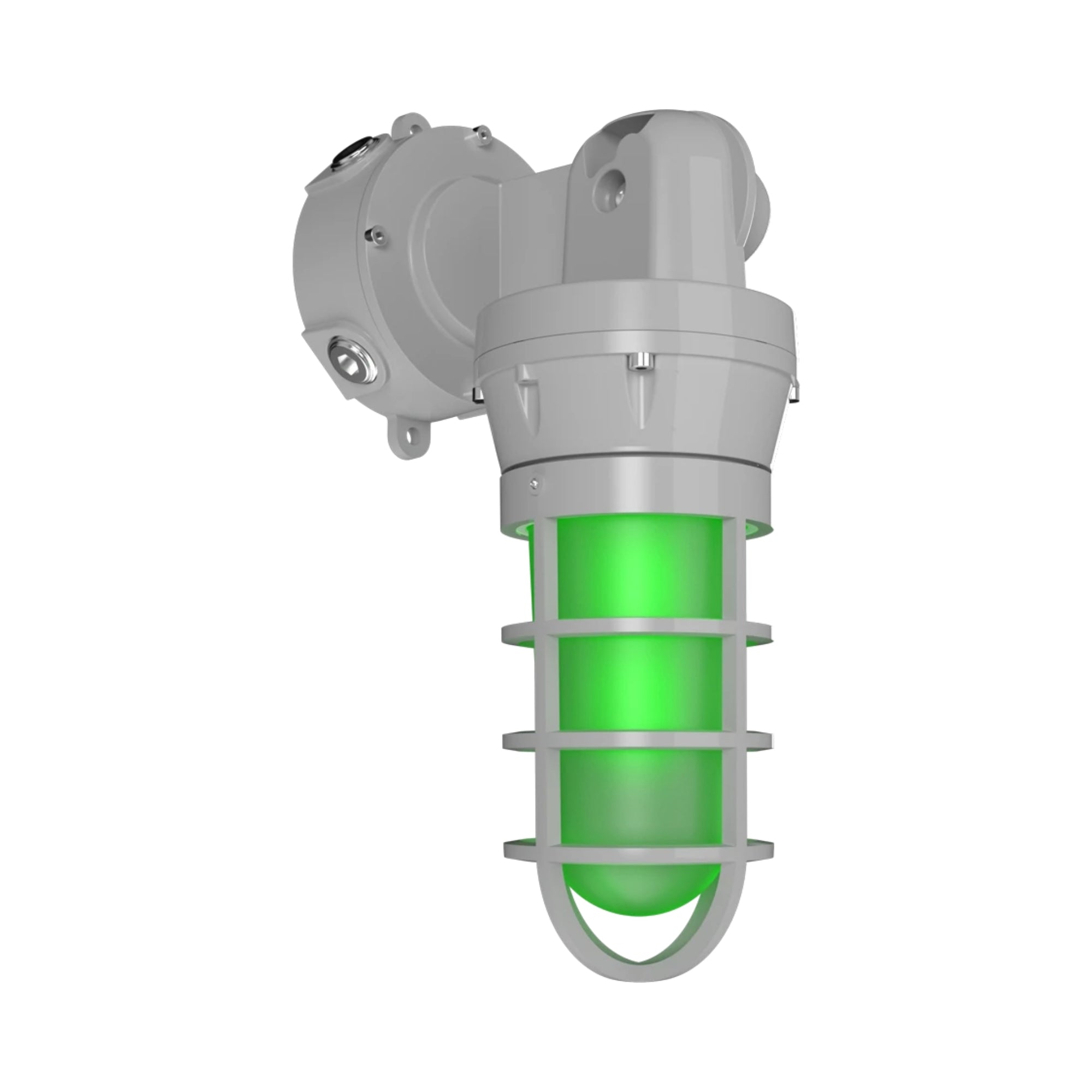Hazardous Location Vaporproof Light, 20W, 1520lm, Green light, 120-277V