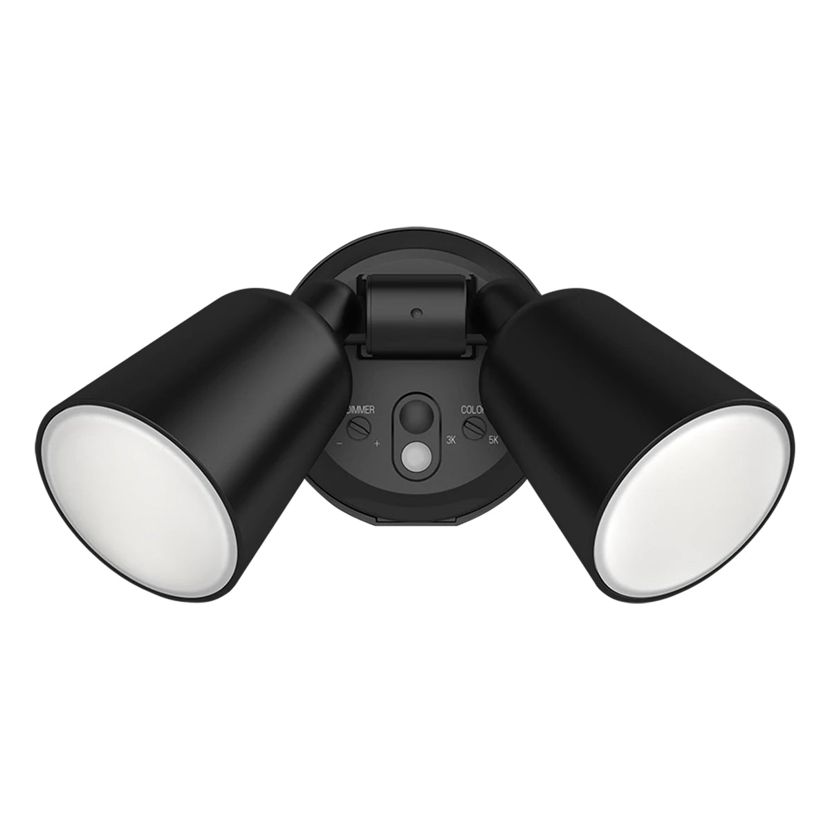 LED Security Light, 2000 Lumens, 20W, Tunable White, Integrated Photocell, Black - Bees Lighting