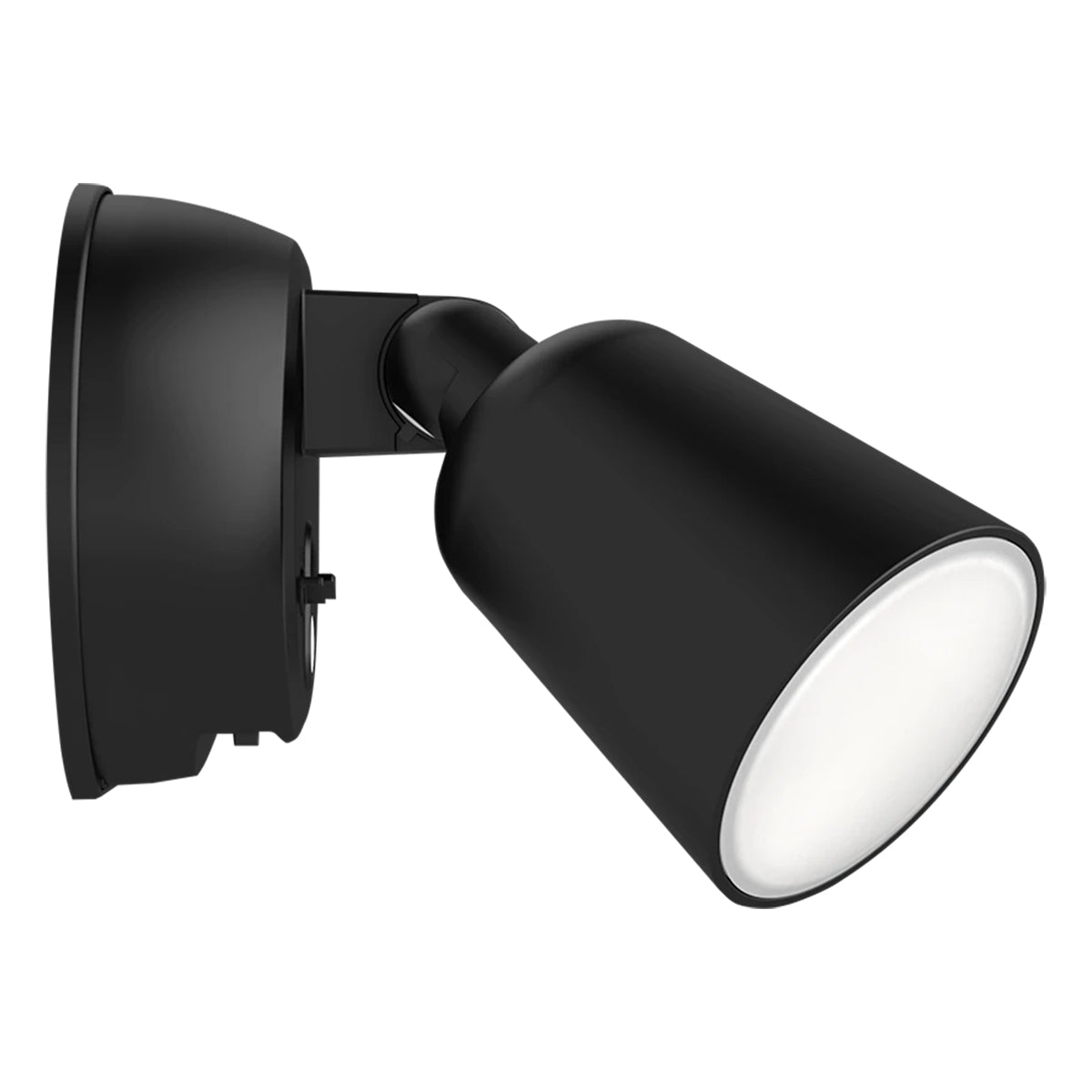 LED Security Light, 2000 Lumens, 20W, Tunable White, Integrated Photocell, Black - Bees Lighting