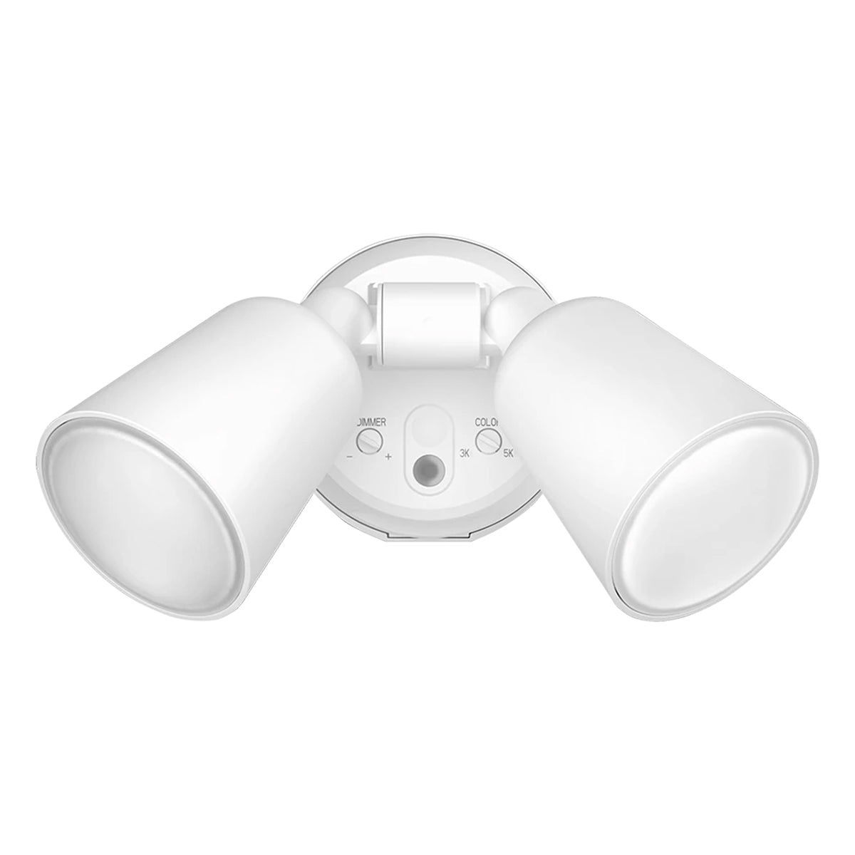 LED Security Light, 2000 Lumens, 20W, Tunable White, Integrated Photocell, White - Bees Lighting