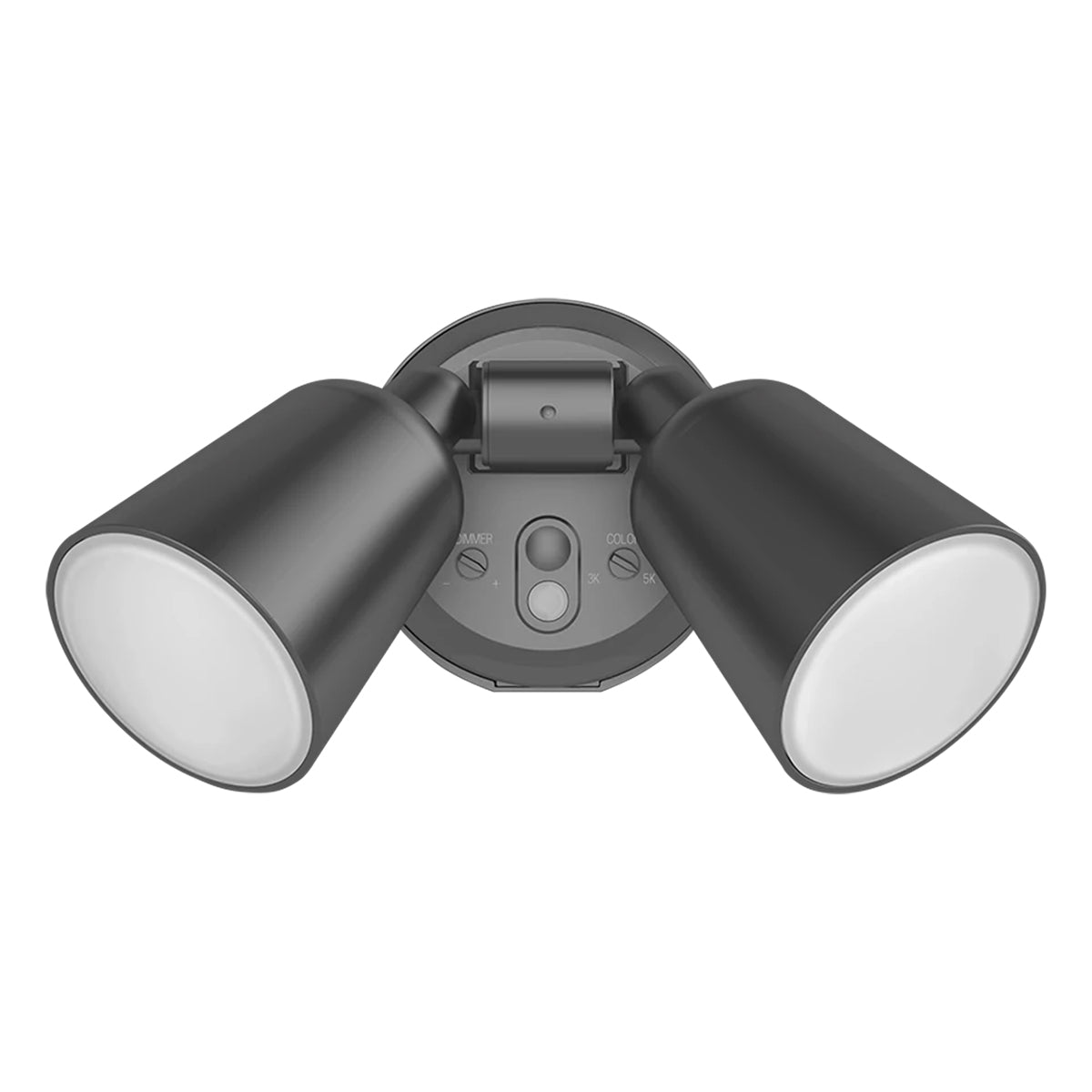 LED Security Light, 2000 Lumens, 20W, Tunable White, Integrated Photocell, Bronze - Bees Lighting
