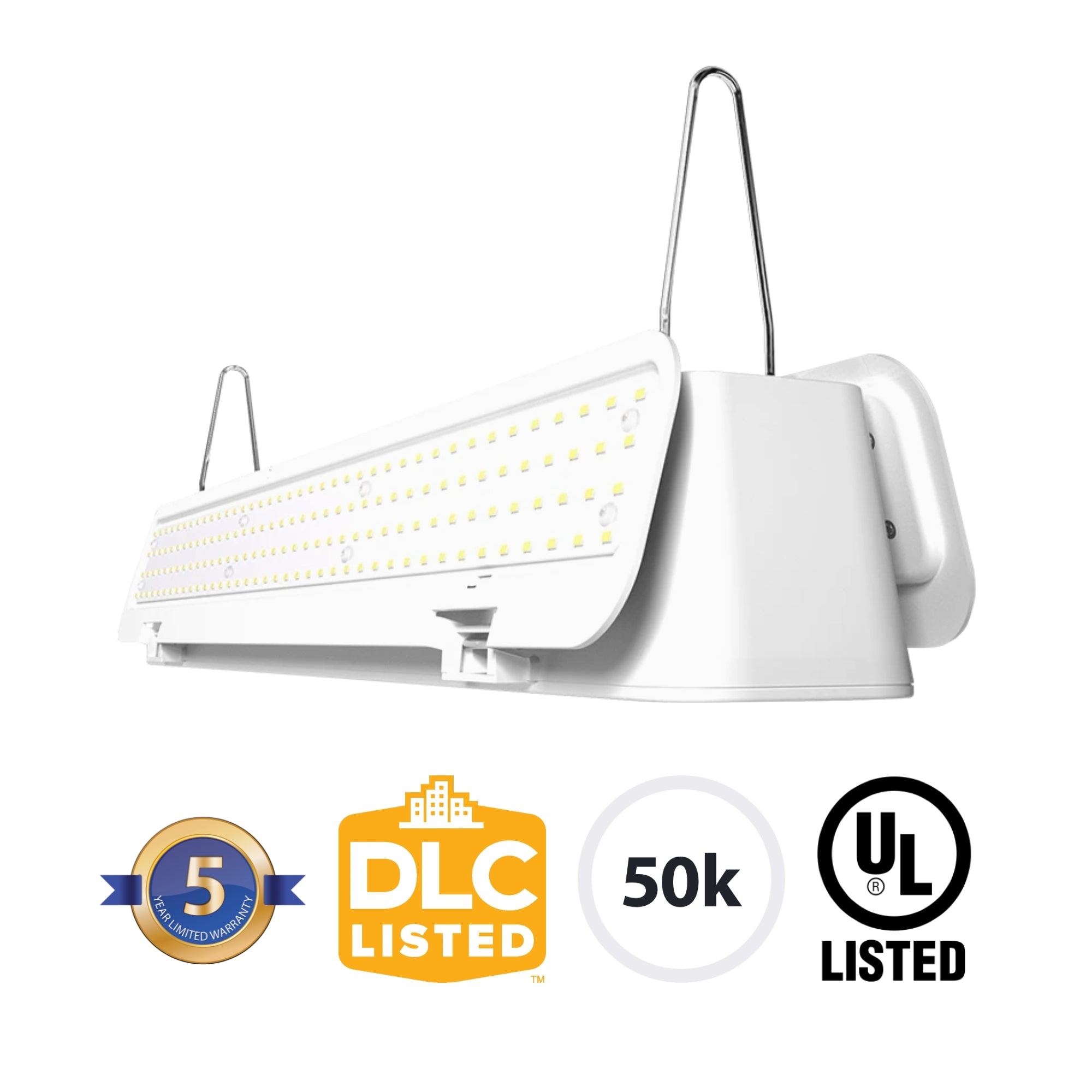 RAB Lighting - RAB L34, Linear High Bay with Adjustable Fold-Up Wings | Bees Lighting