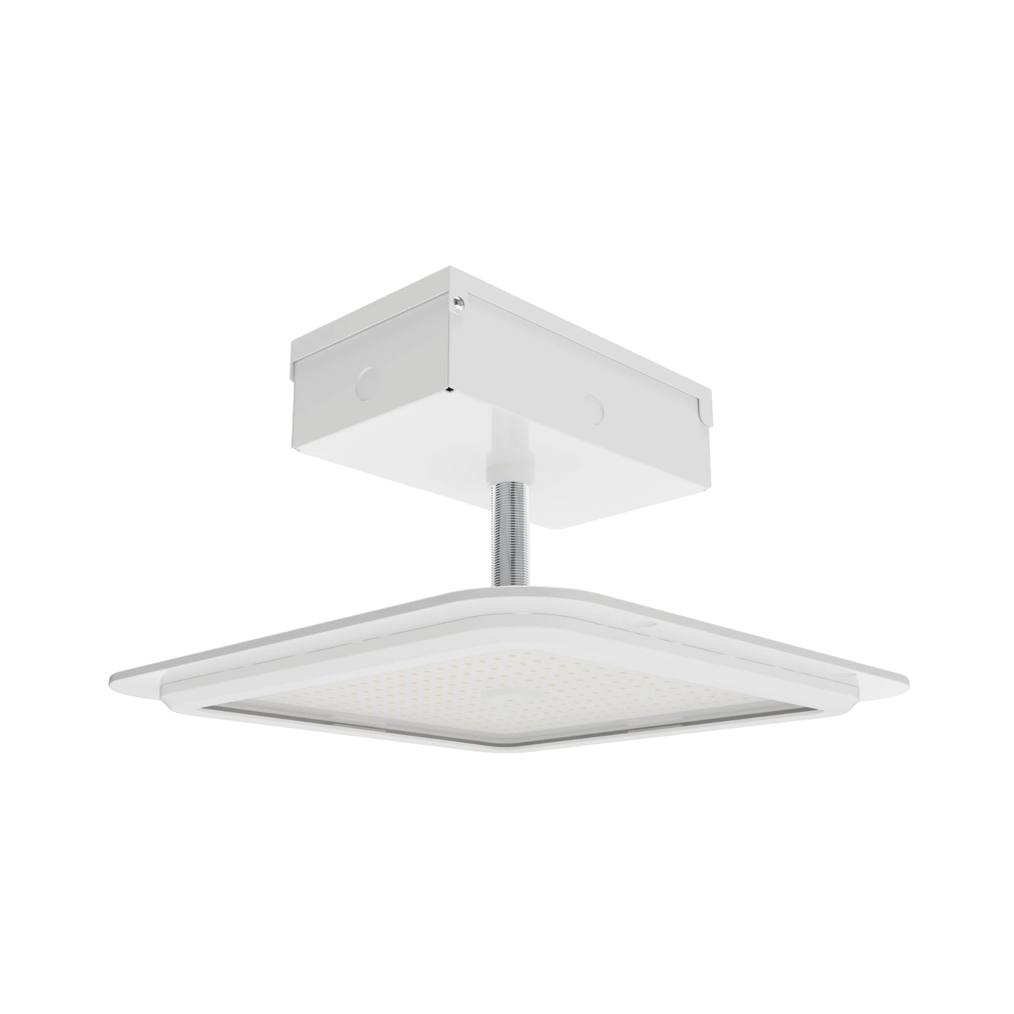 RAB MASI16L 16-in Field-Adjustable Canopy Light 16,129 Lumens Selectable 60W/80W/100W 3000K/4000K/5000K 120-277V Surface Mount White