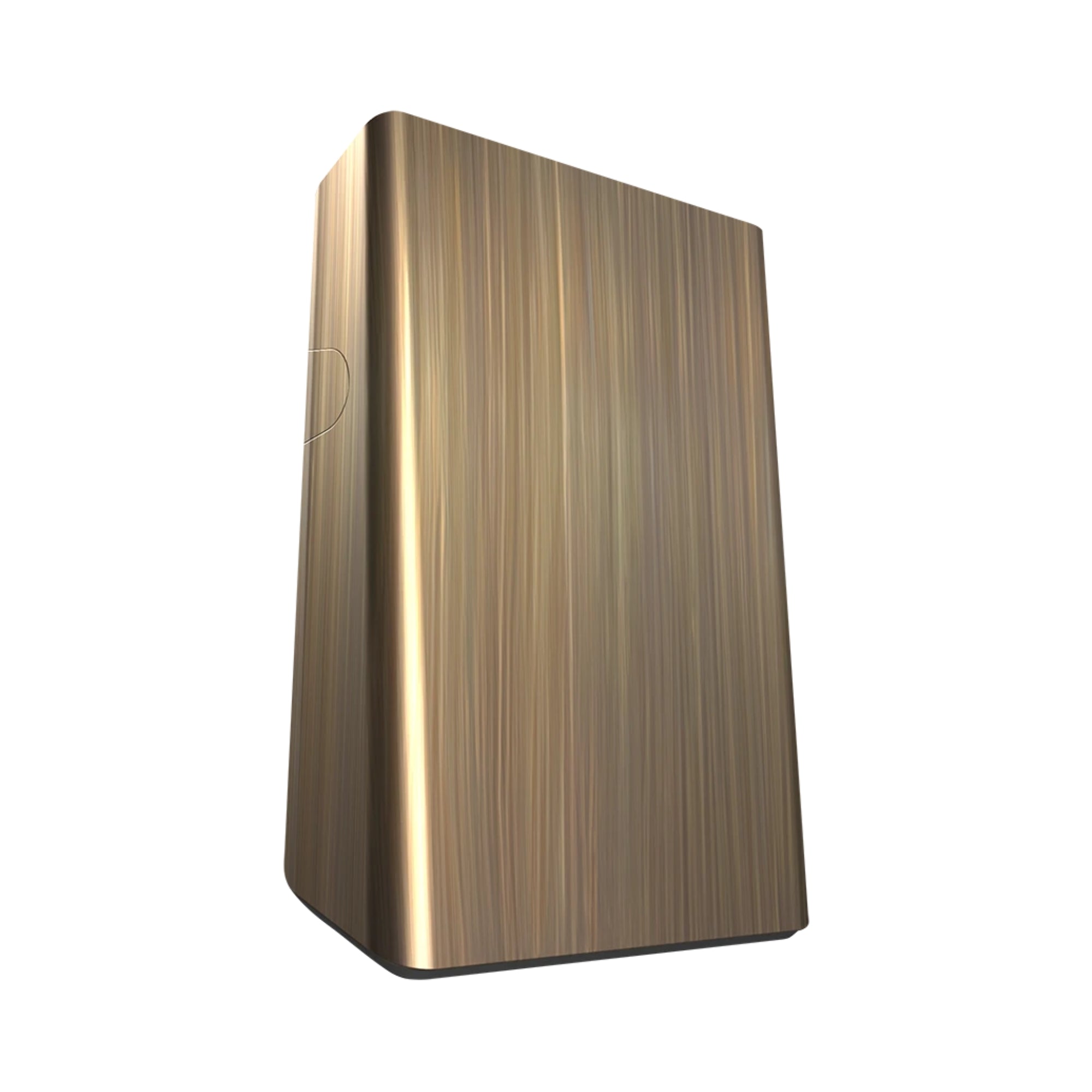 RAB SLIMBR LED Wall Pack 4389lm 26/18/12W Selectable CCT 120-277V Wall Mount Solid Brass