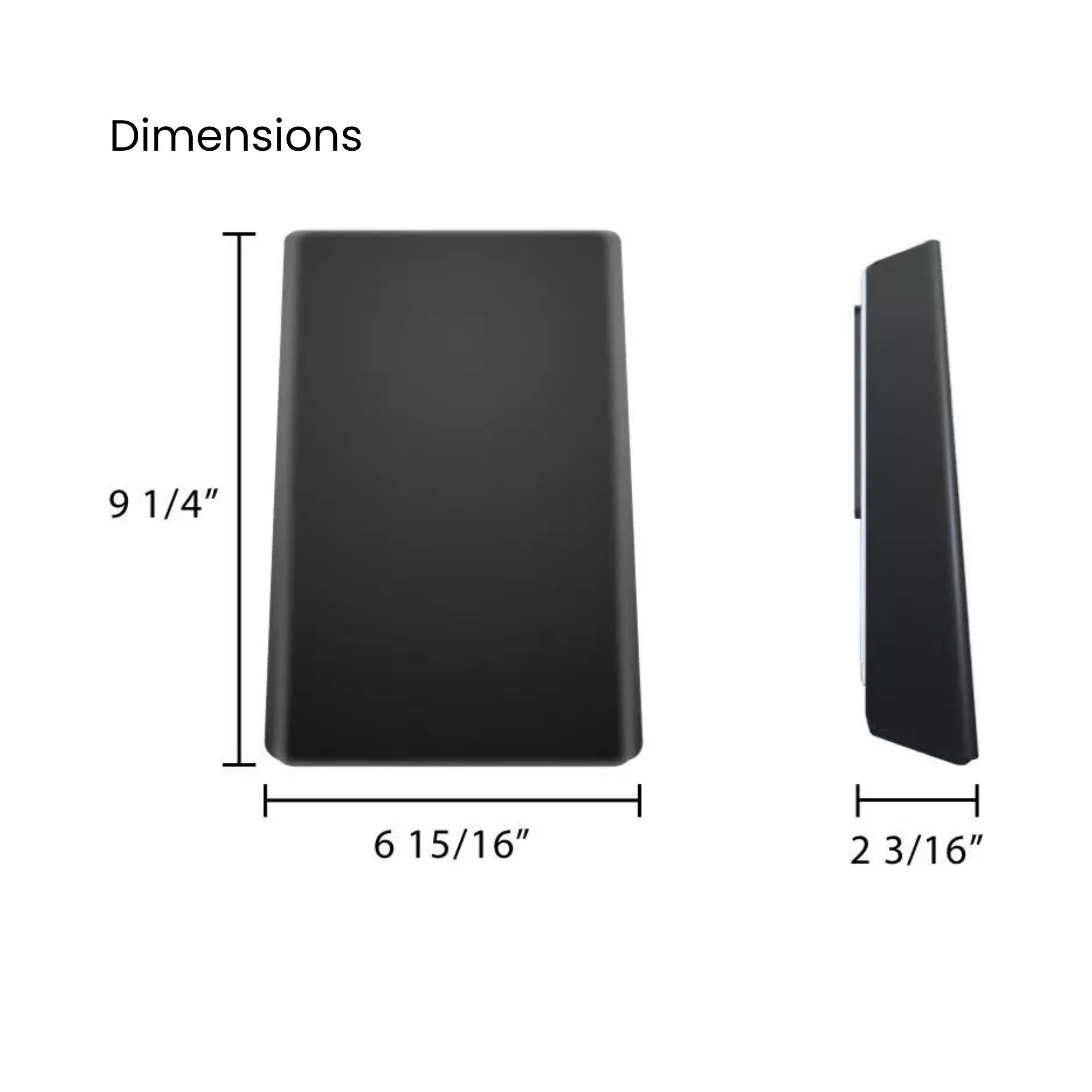 RAB SLIMW LED Wall Pack 4389lm 26/18/12W Selectable CCT 120-277V Wall Mount White