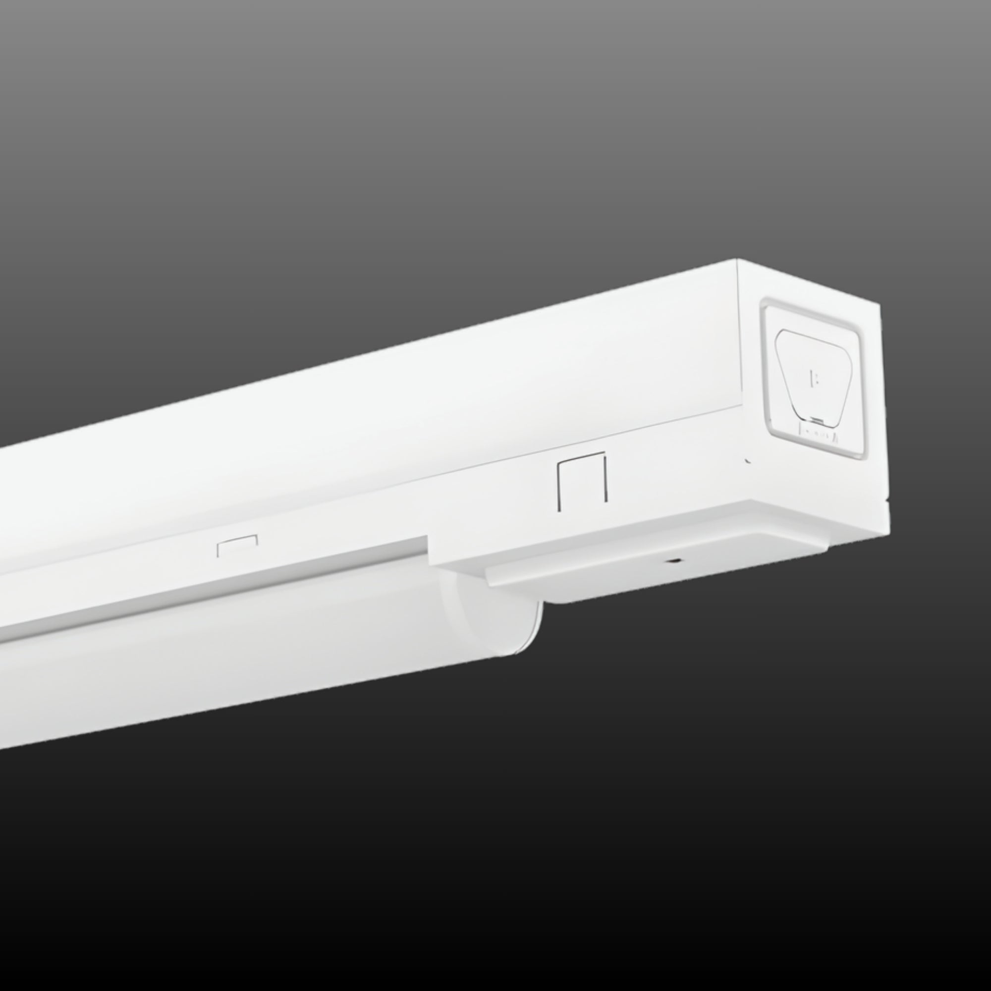 2ft LED Strip Light Fixture, 10W, 1500 Lumens, 35K/40K/50K, 120-277V, Motion Sensor