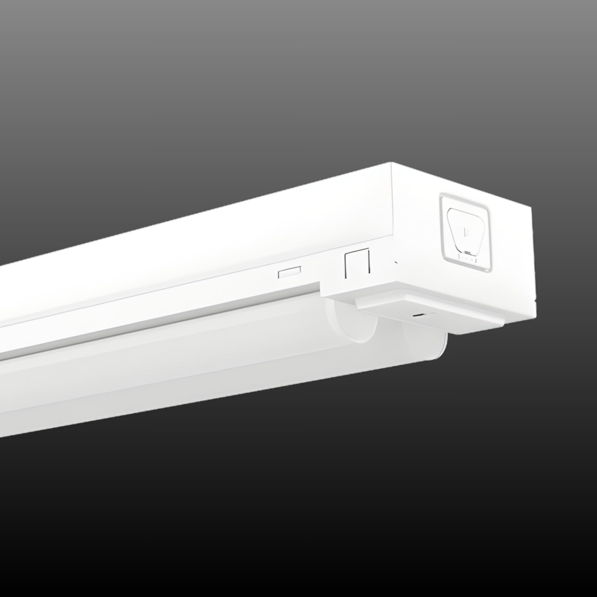 2ft LED Strip Light Fixture, 20W, 3000 Lumens, 35K/40K/50K, 120-277V, Motion Sensor