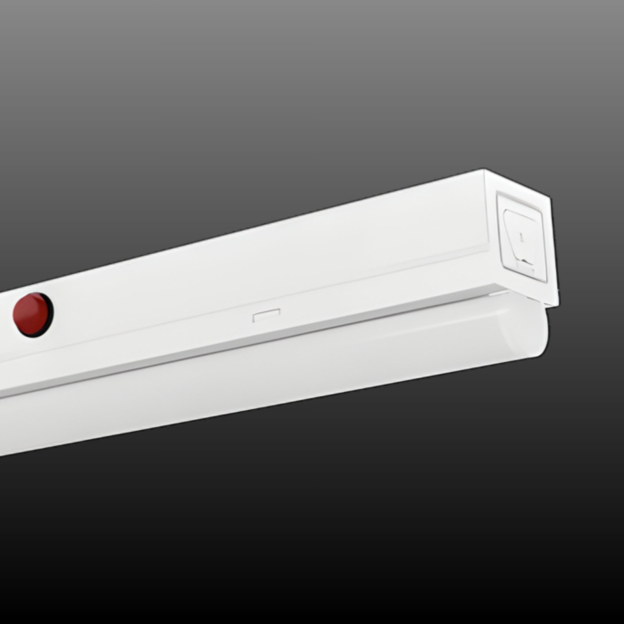 4ft LED Strip Light Fixture, 20W, 3100 Lumens, 35K/40K/50K, 120-277V, Battery Backup