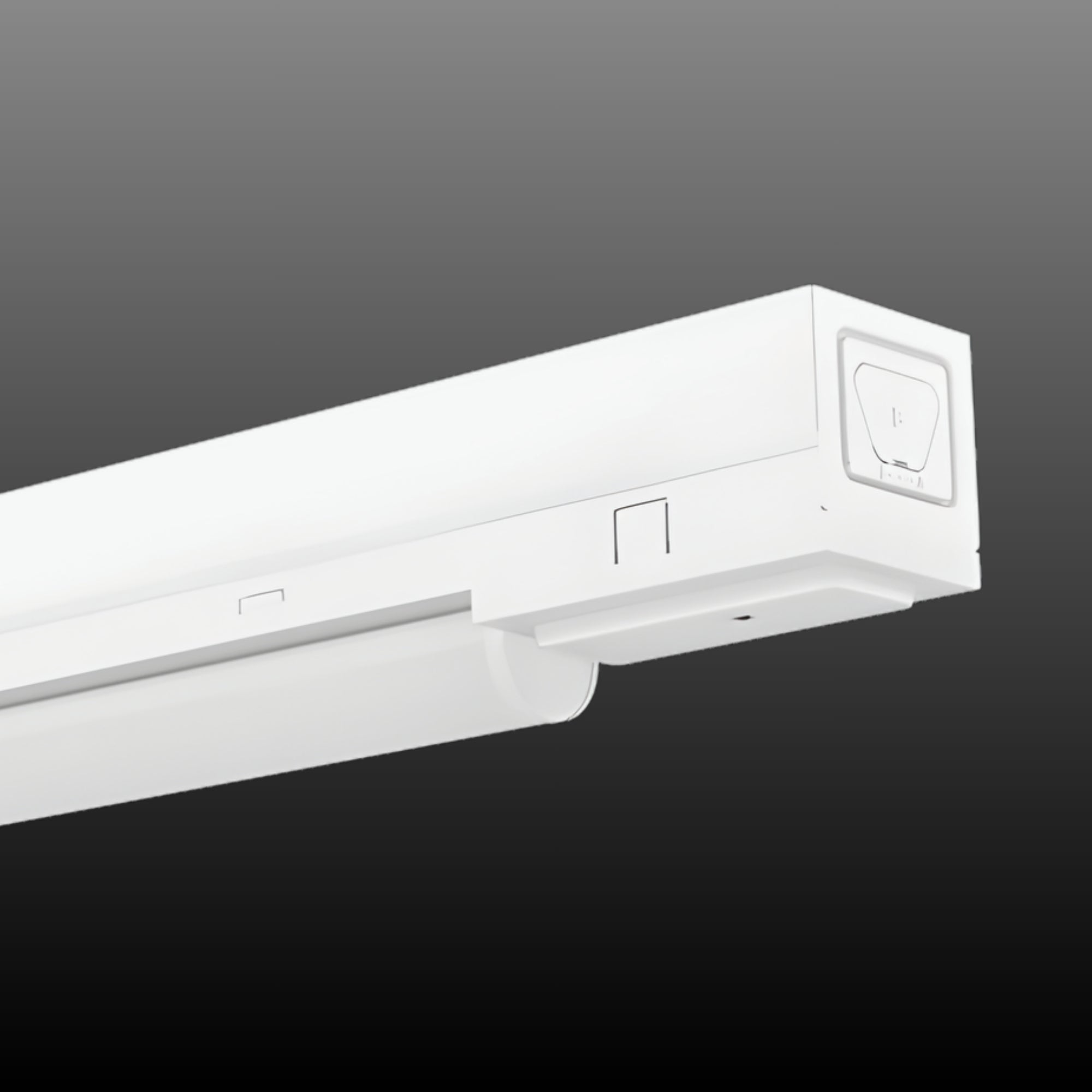 4ft LED Strip Light Fixture, 20W, 3100 Lumens, 35K/40K/50K, 120-277V, Motion Sensor