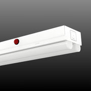 4ft LED Strip Light Fixture, 40W, 5800 Lumens, 35K/40K/50K, 120-277V, Battery Backup