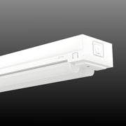 4ft LED Strip Light Fixture, 40W, 5800 Lumens, 35K/40K/50K, 120-277V, Motion Sensor