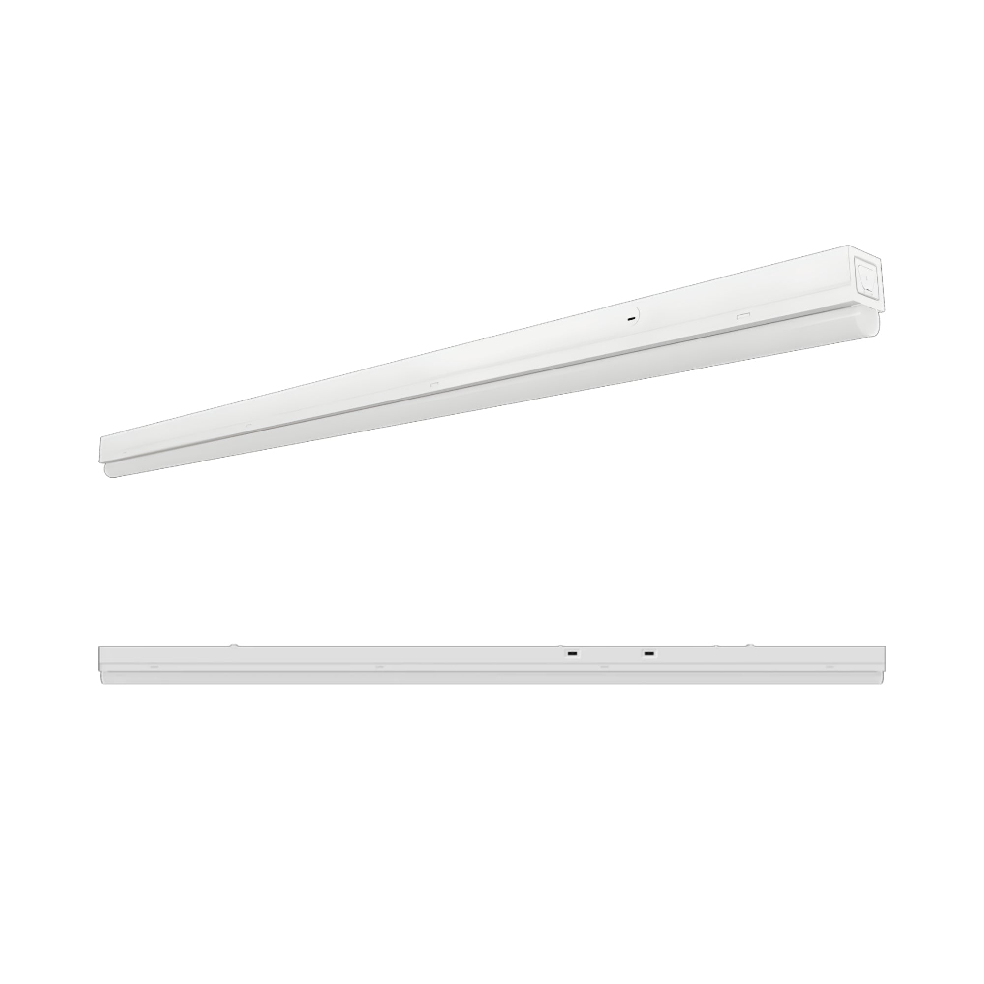 4ft LED Strip Light Fixture, 20W, 3100 Lumens, 35K/40K/50K, 120-277V