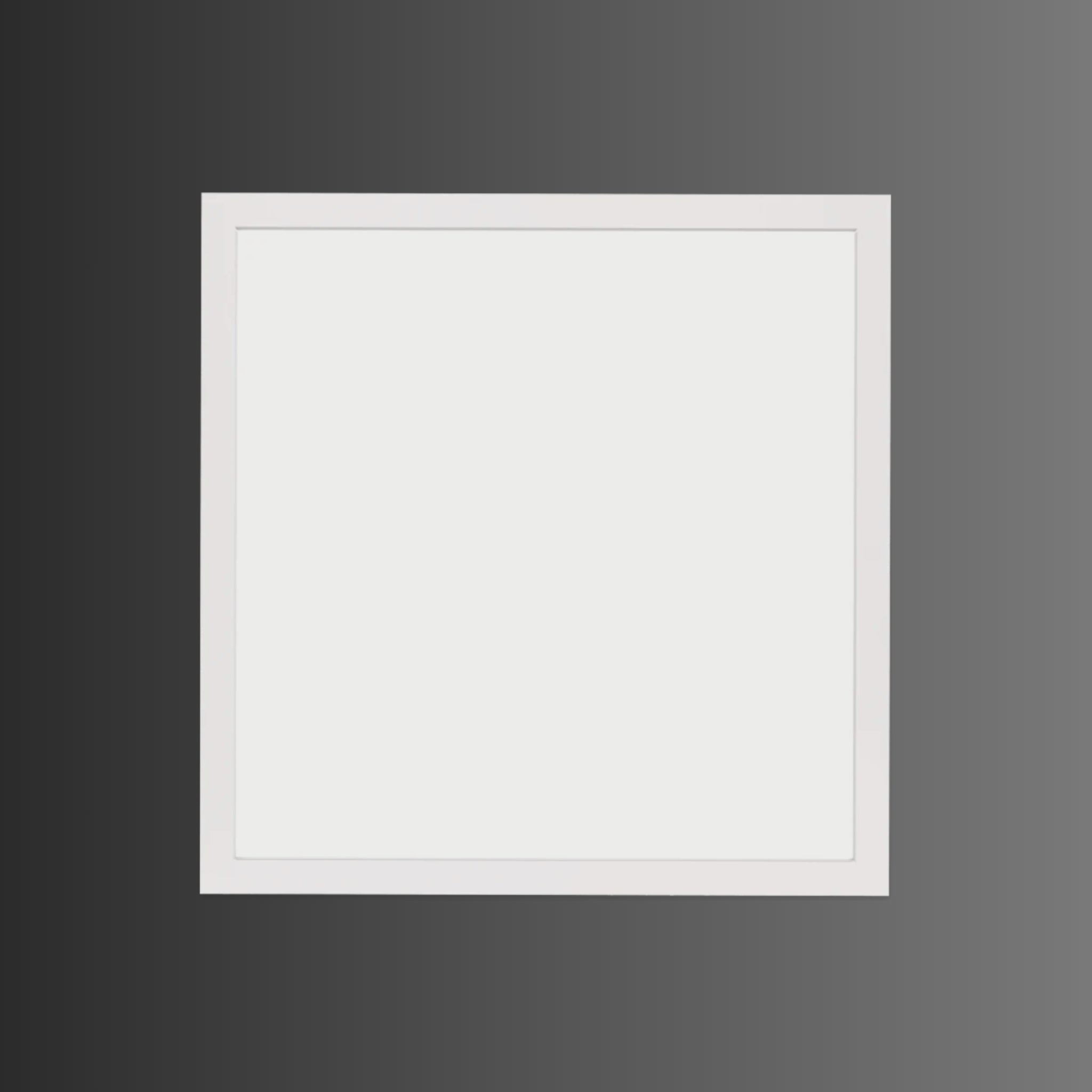 2x2 LED Flat Panel Surface Mount, 45W, 5000lm, Selectable CCT, 120-277V, White