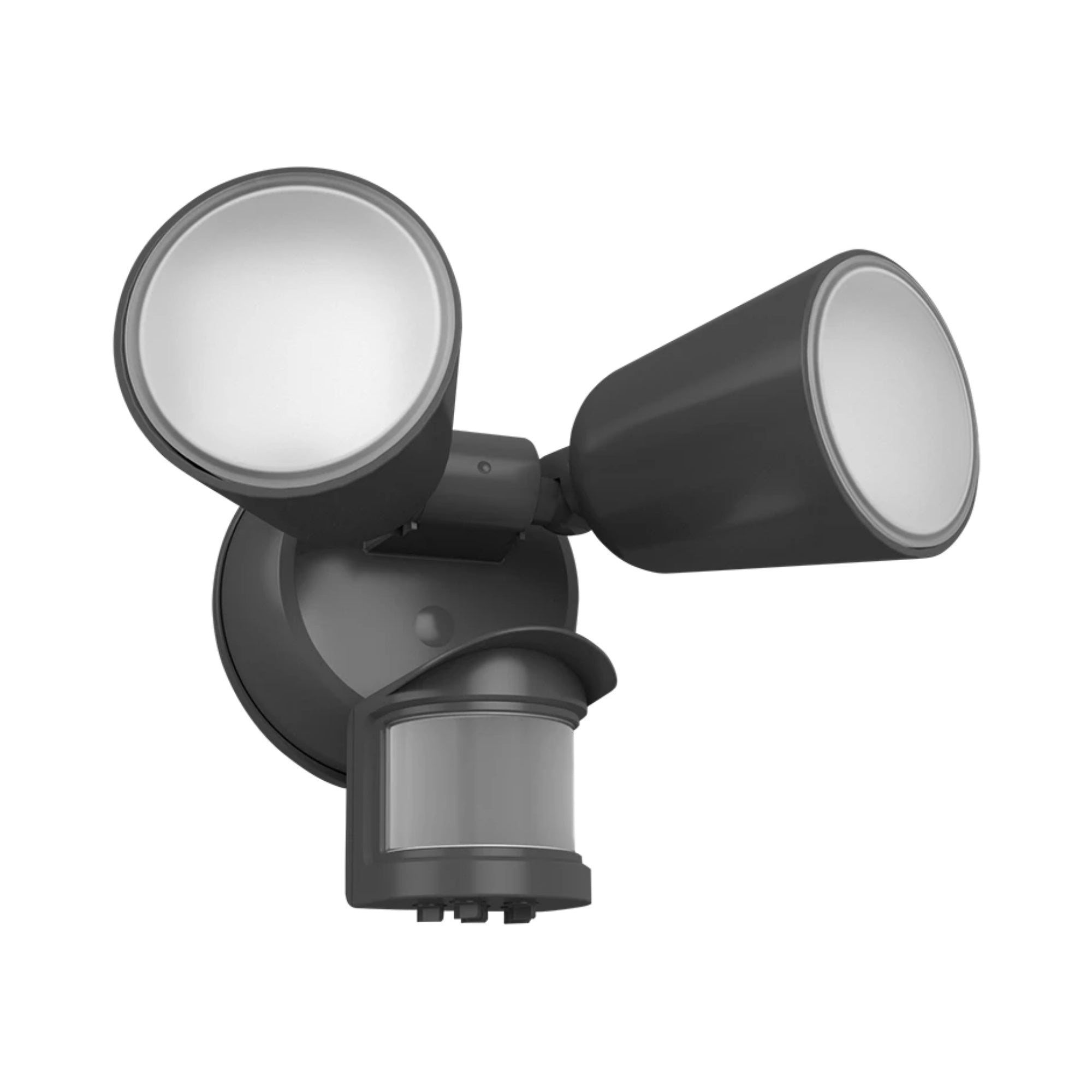 RAB LU160 LED Motion Sensor Security Light, 2000 Lumens, Bronze