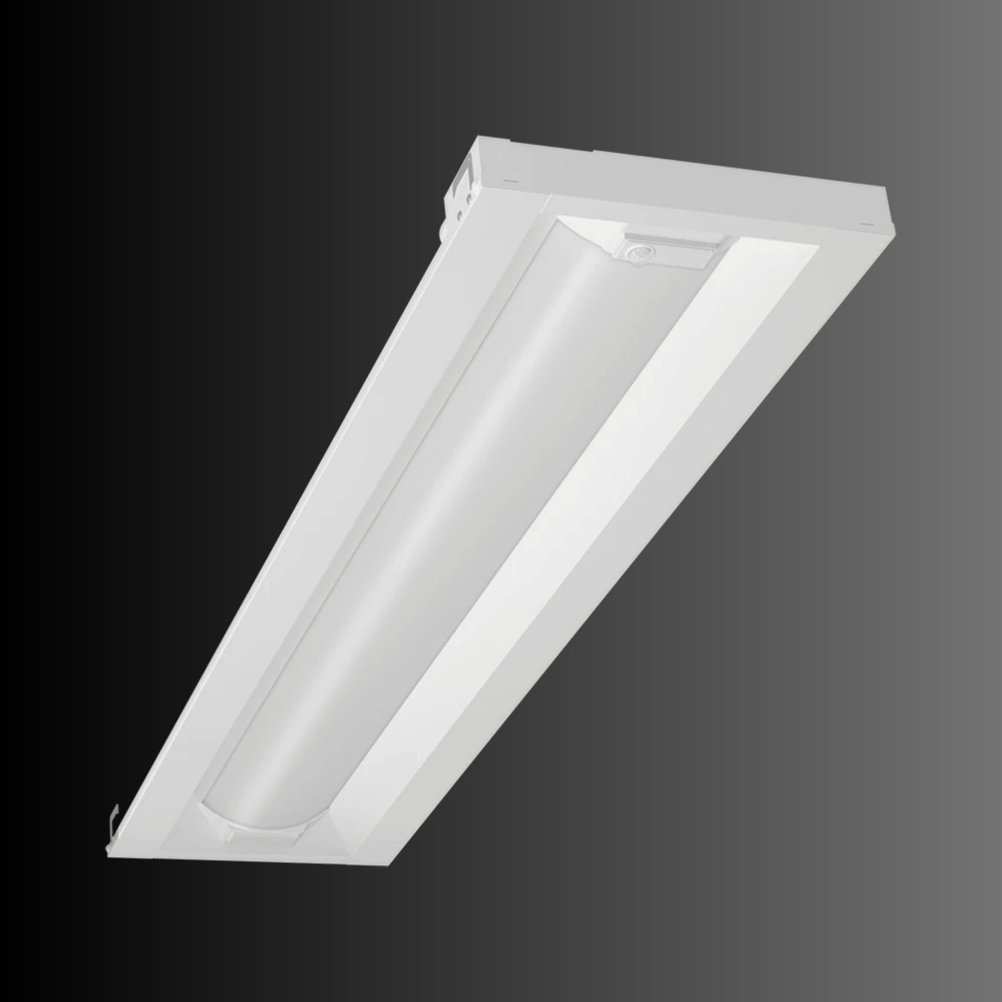 RAB SWISH34-1X4 1x4 LED Troffer 30W Selectable Selectable CCT 120-277V PIR Sensor Recessed White