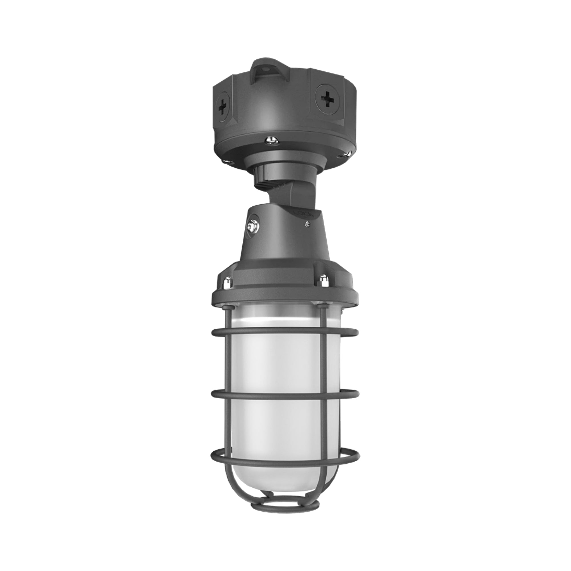 RAB VXRGB26 LED Vaporproof Fixture 3,151 Lumens 26W Selectable RGB/5000K 120–277V Natural Aluminum
