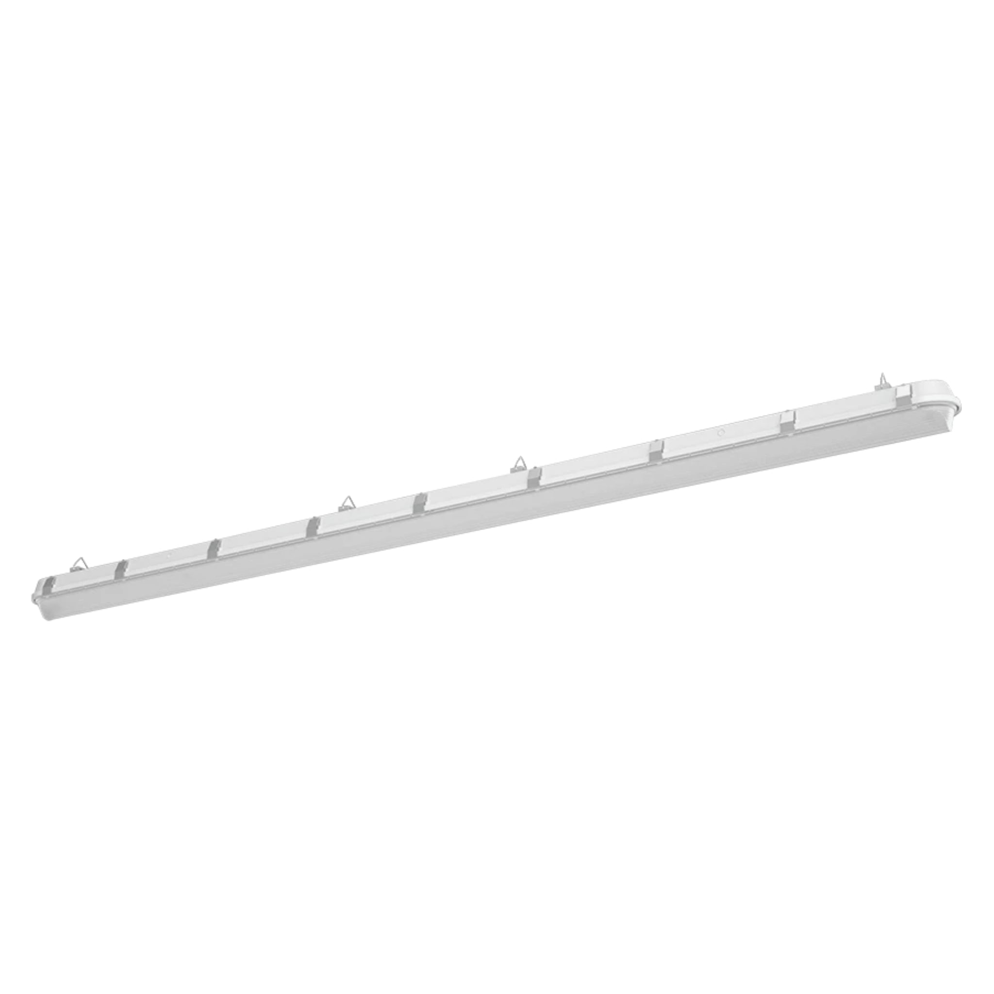 RAB SHARK8/MVS 8ft LED Washdown 14201 Lumens 60/80/100W Selectable 35K/40K/50K 120-277V MVS Sensor