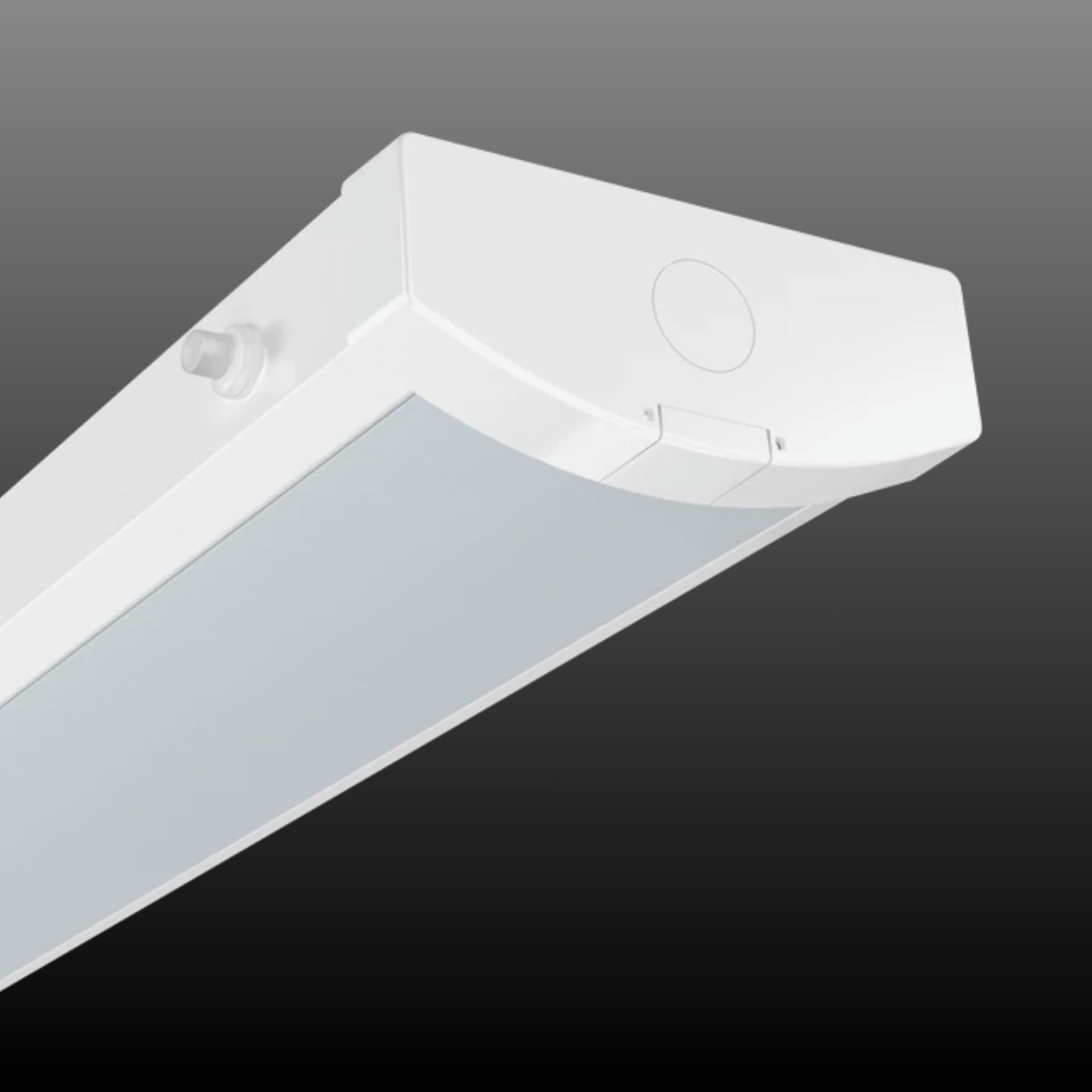 RAB GUS17-2-E Field Adjustable Wrap 2ft Wraparound Light 3000 Lumens 25W Selectable CCT 120-277V White