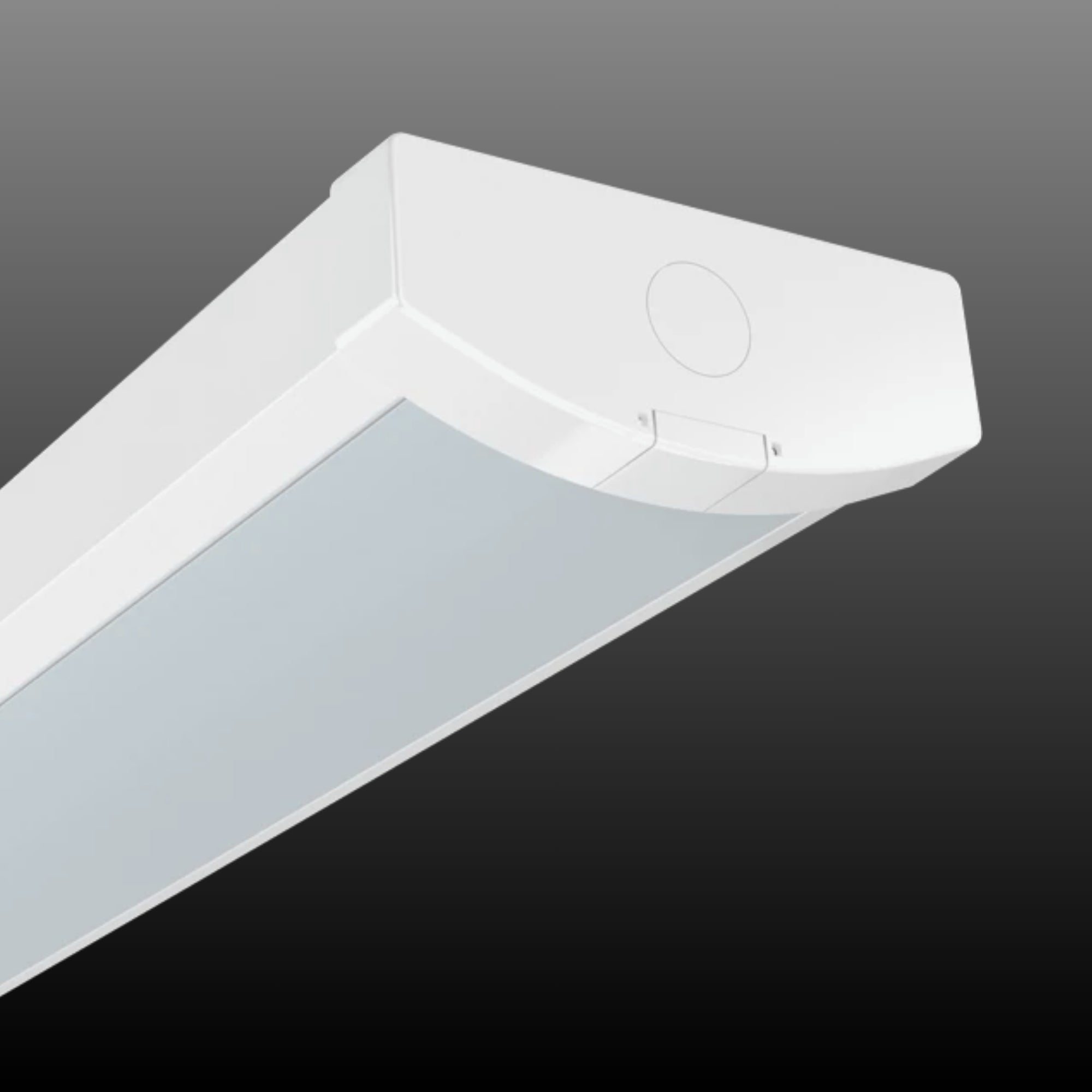 RAB GUS17-2 Field Adjustable Wrap 2ft Wraparound Light 3000 Lumens 25W Selectable CCT 120-277V White