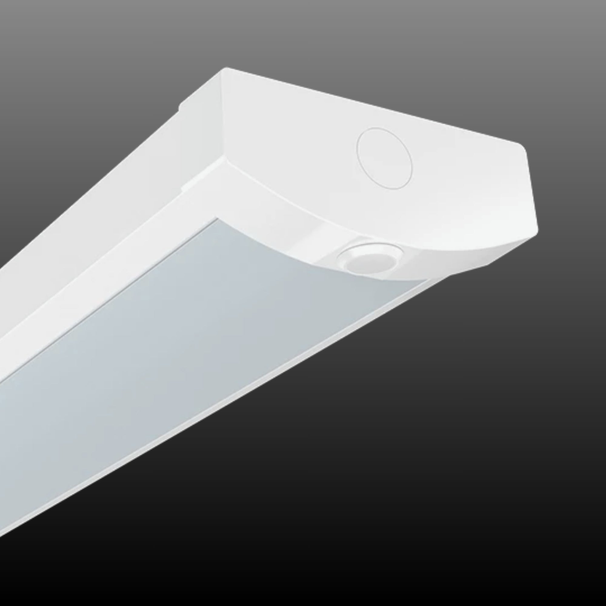 RAB GUS17-4-MVS Field Adjustable Wrap 4ft Wraparound Light 5800 Lumens 50W Selectable CCT 120-277V White