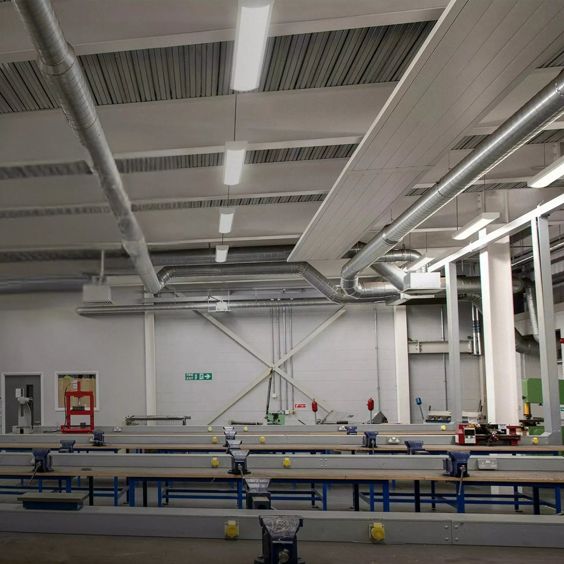 RAB Lighting - 8ft LED Wraparound Light, 90W, 12700 Lumens, 35K/40K/50K, 120-277V | Bees Lighting