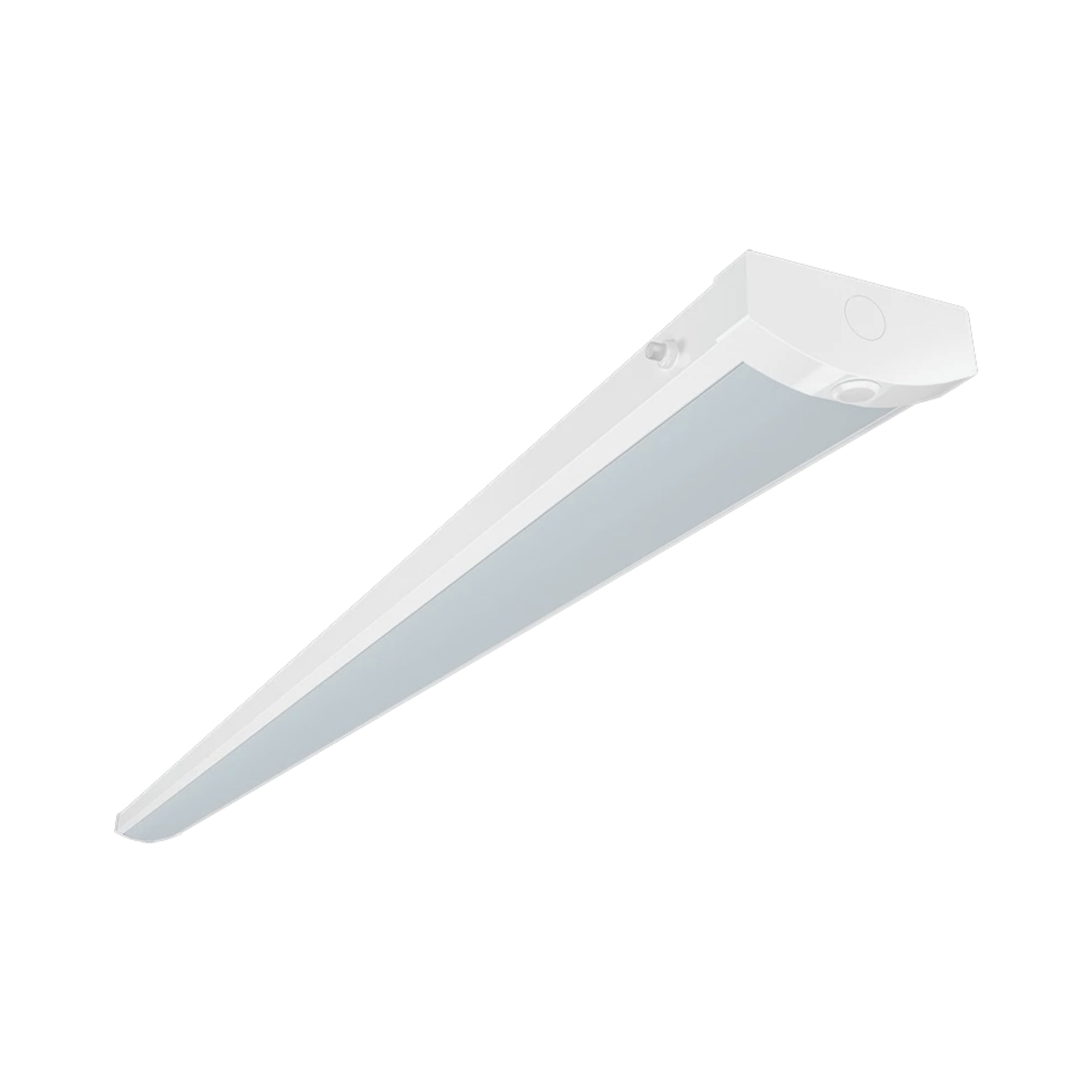 RAB GUS17-8-MVS-E Field Adjustable Wrap 8ft Wraparound Light 12700 Lumens 90W Selectable CCT 120-277V White