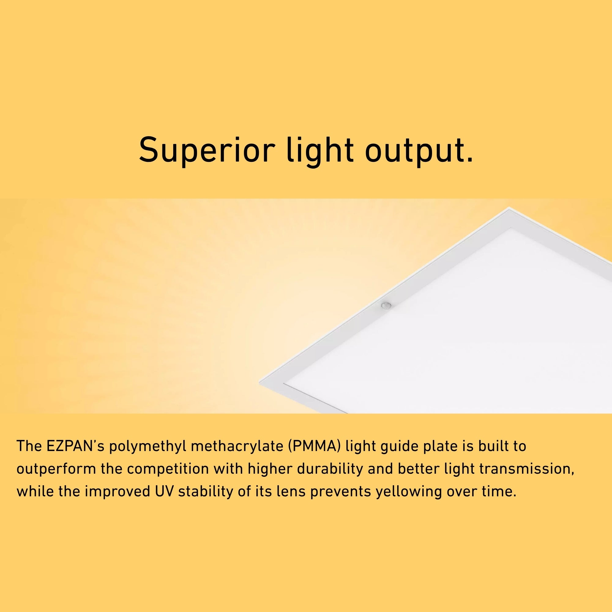 2x2 Edge-Lit Flat Panel Light, 40W, 5270 Lumens, 35K/40K/50K, 120-277V